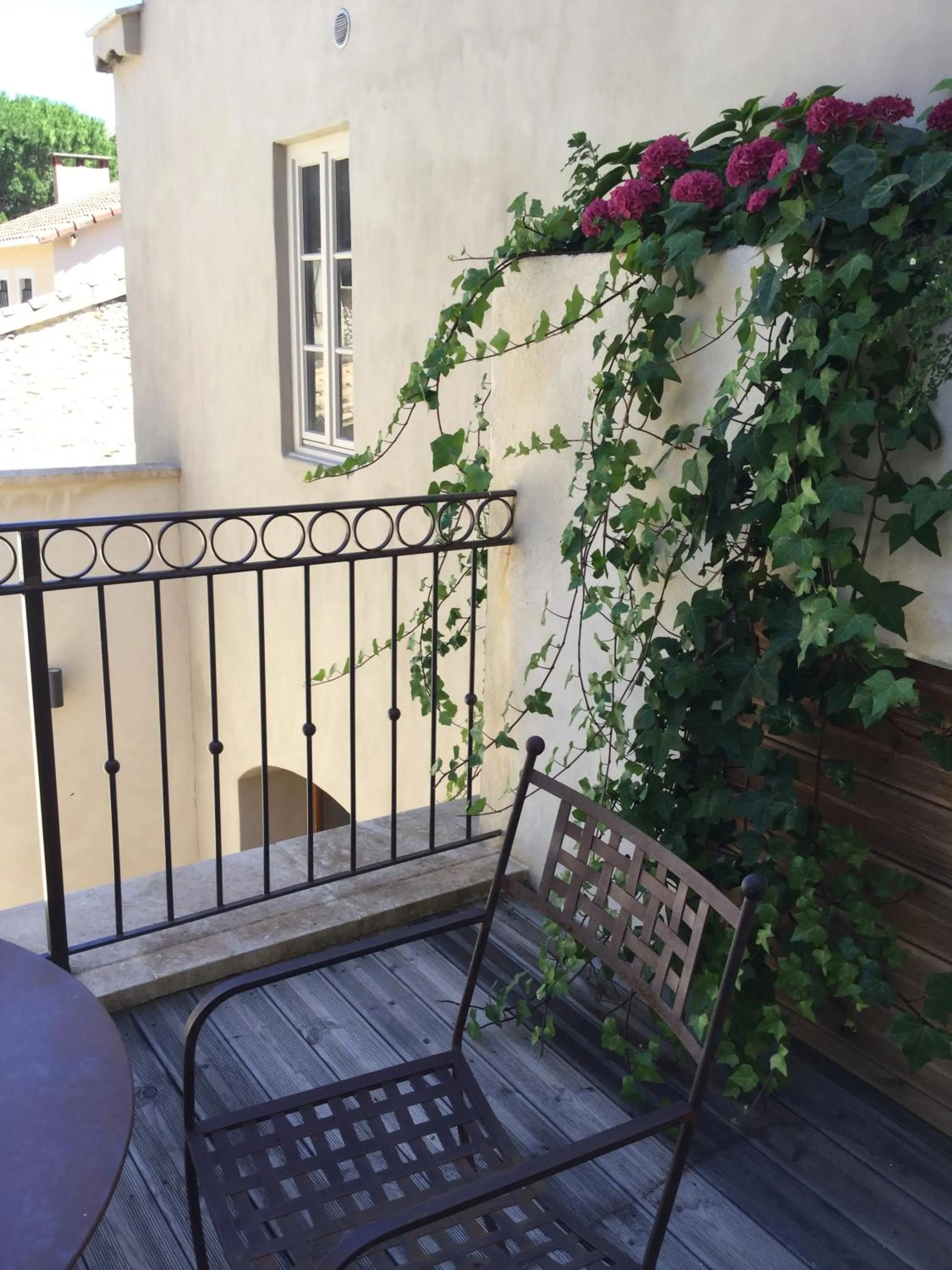 Balcony/Terrace in Boutique Hôtel La Villa MONTESQUIEU