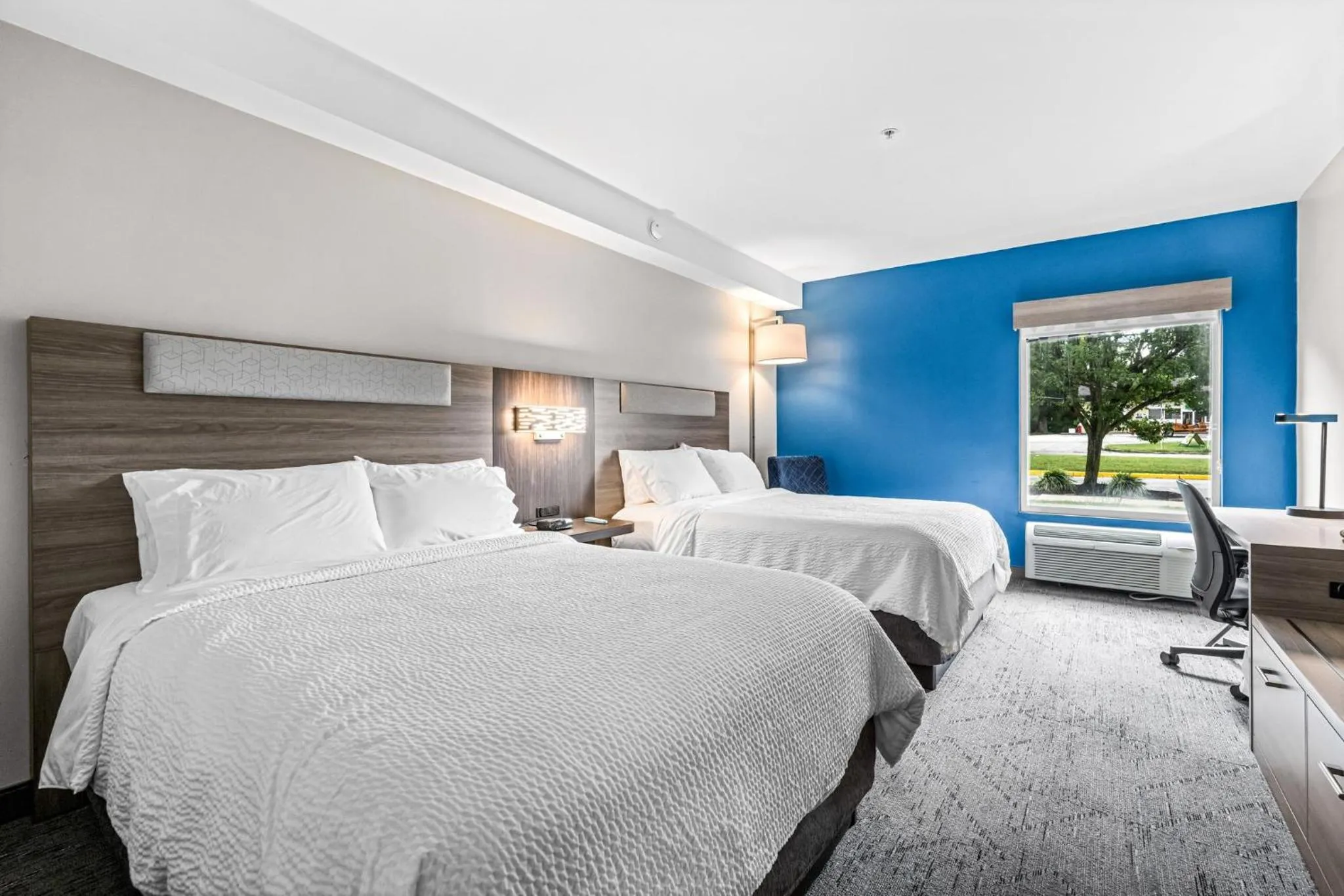 Photo of the whole room, Bed in Holiday Inn Express & Suites Carneys Point - Pennsville by IHG