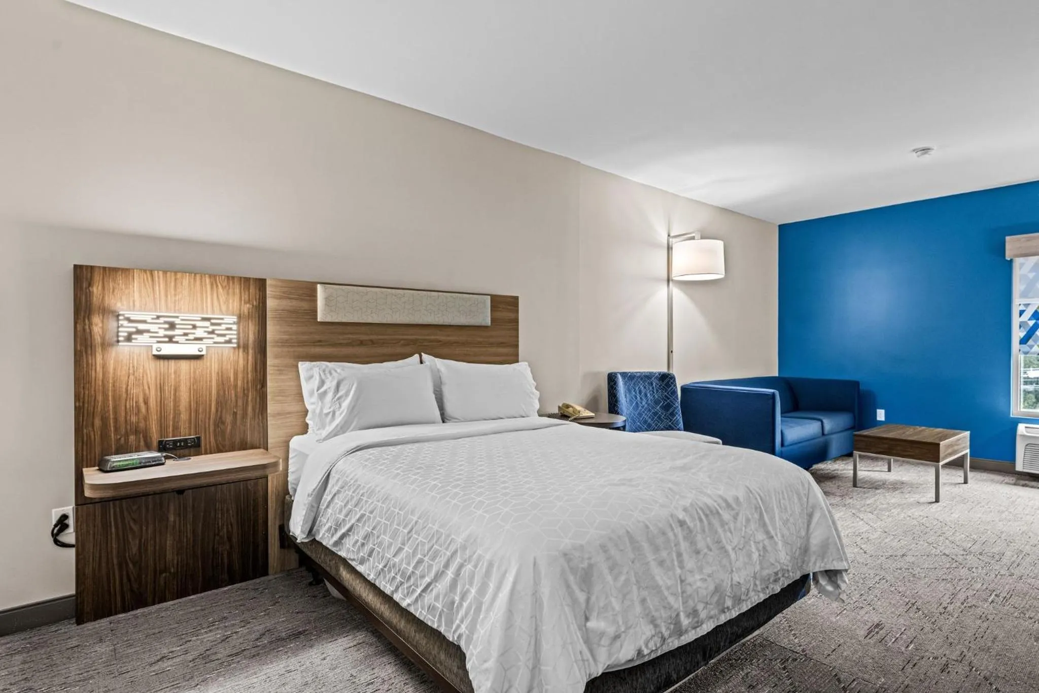 Photo of the whole room, Bed in Holiday Inn Express & Suites Carneys Point - Pennsville by IHG