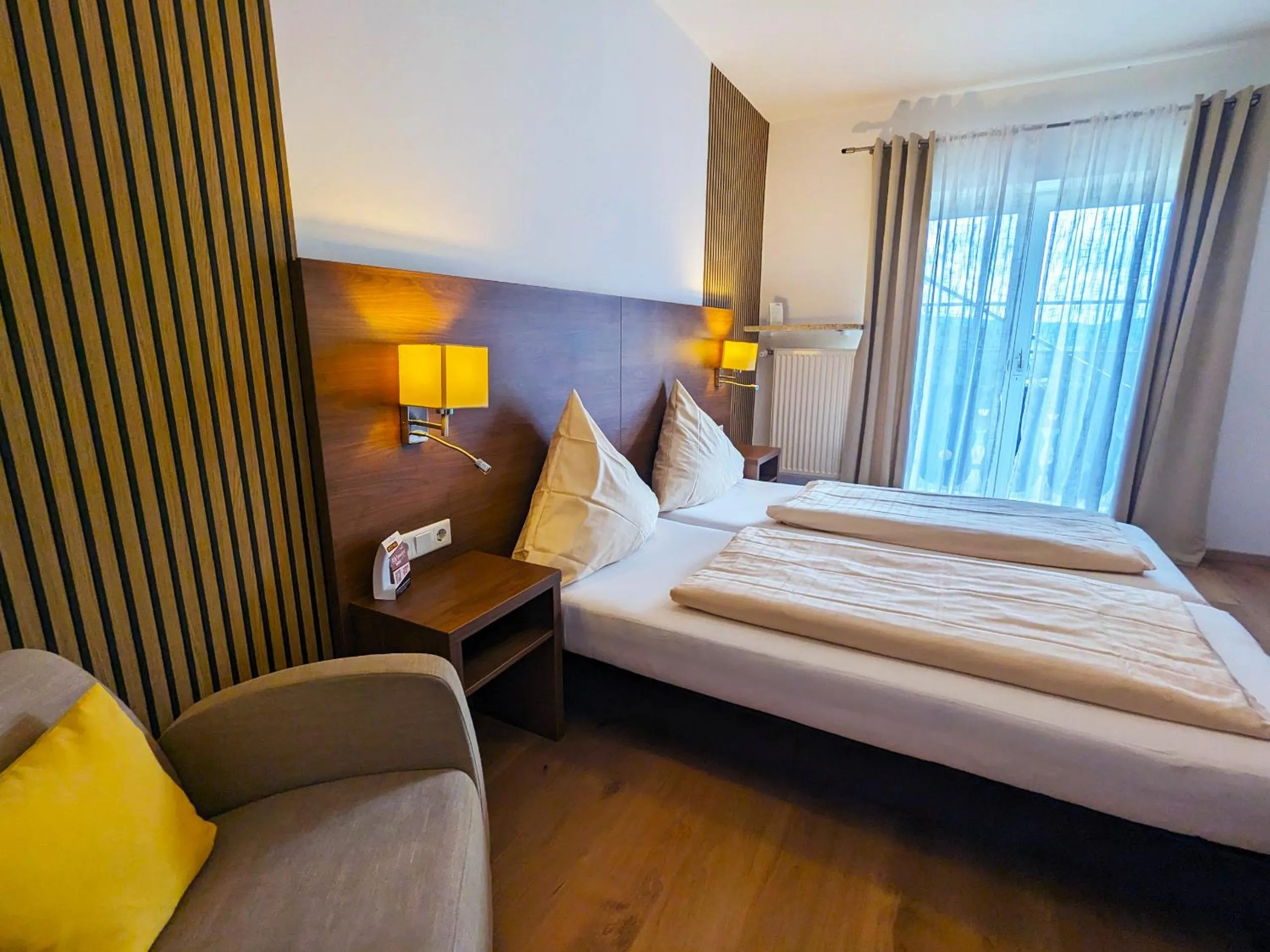 Bedroom, Bed in Hotel Berghof Wasserkuppe & Gästehaus Fuldaquelle