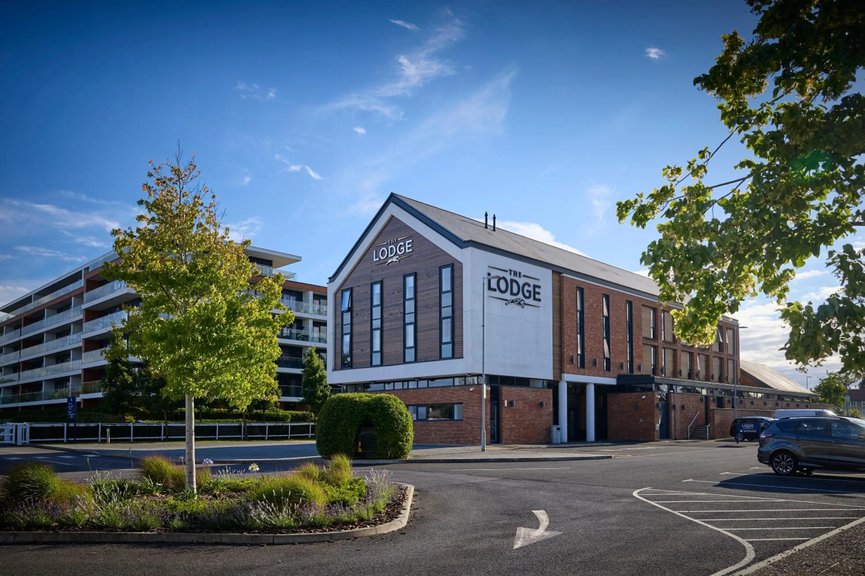 Property building in The Lodge Hotel