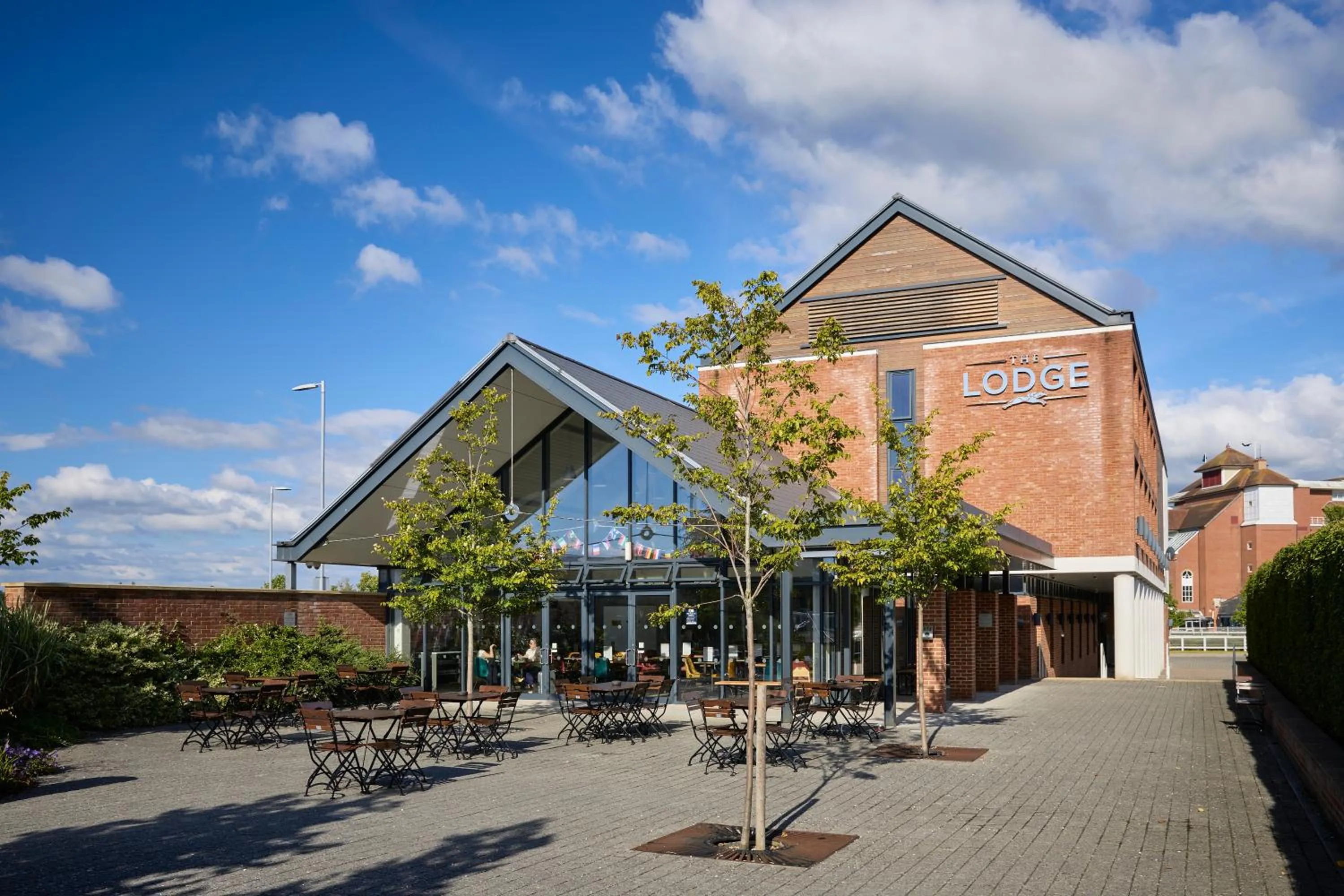 Property building in The Lodge Hotel