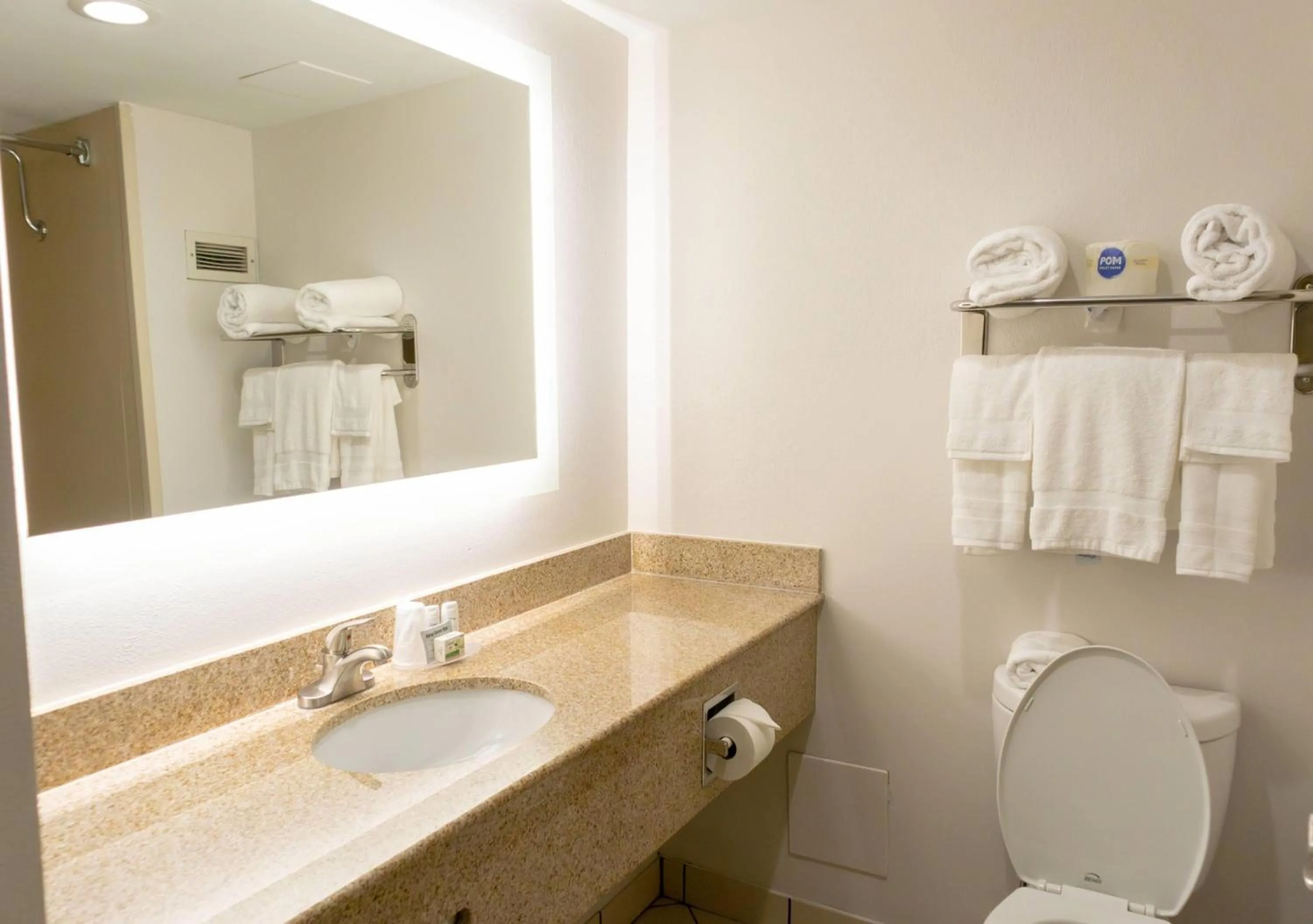 Bathroom in Elimwood Hotel, a Ramada by Wyndham