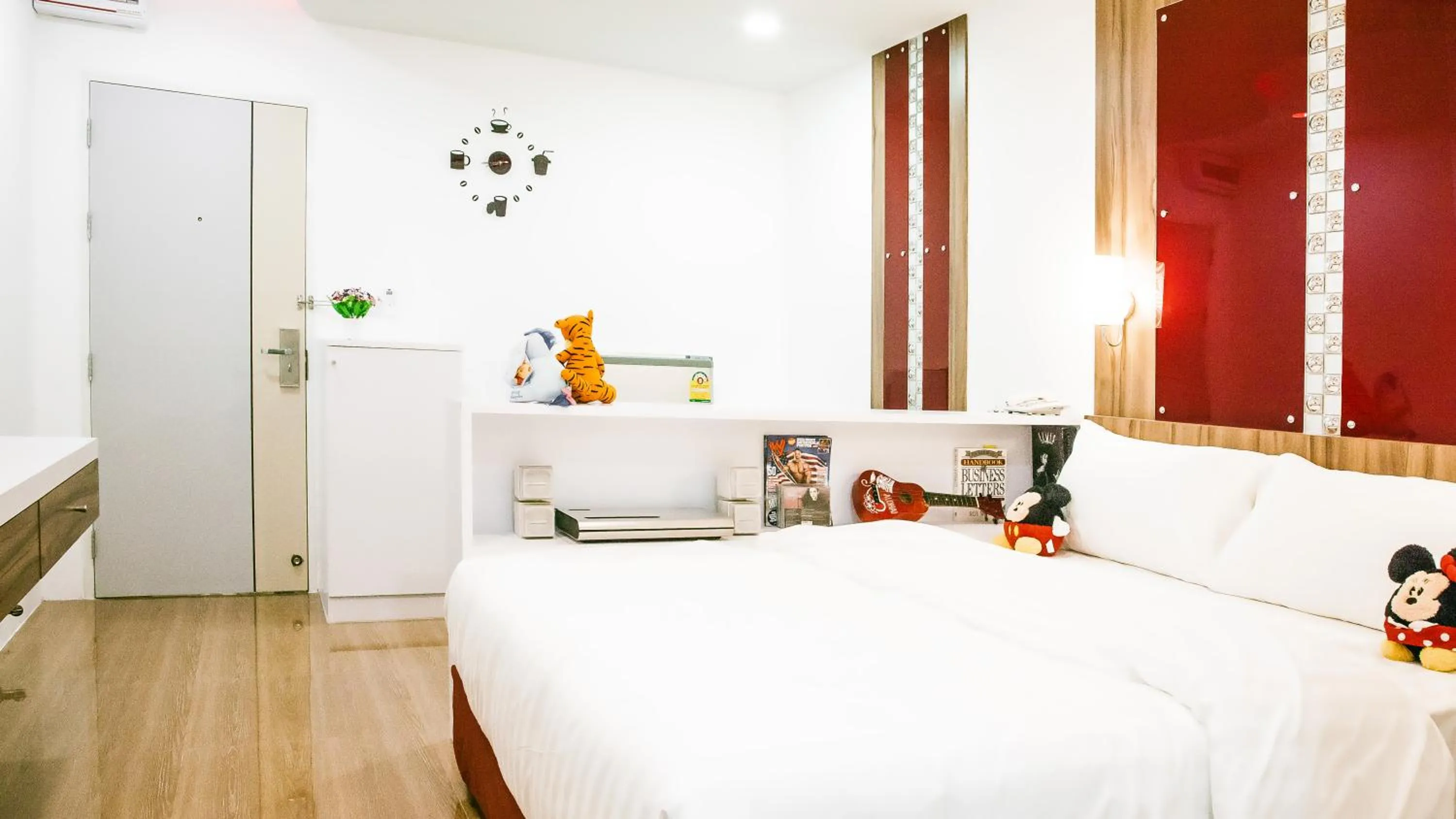 Bed in Sunset Residence Pinklao