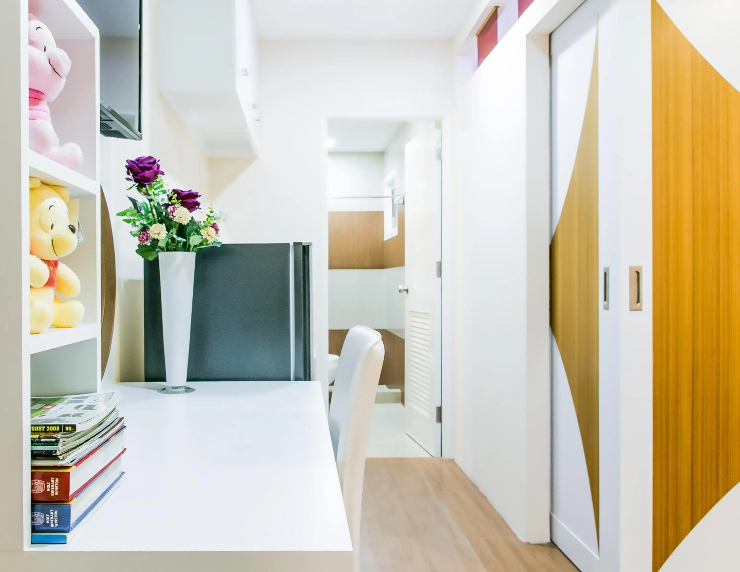 Decorative detail, Bed in Sunset Residence Pinklao