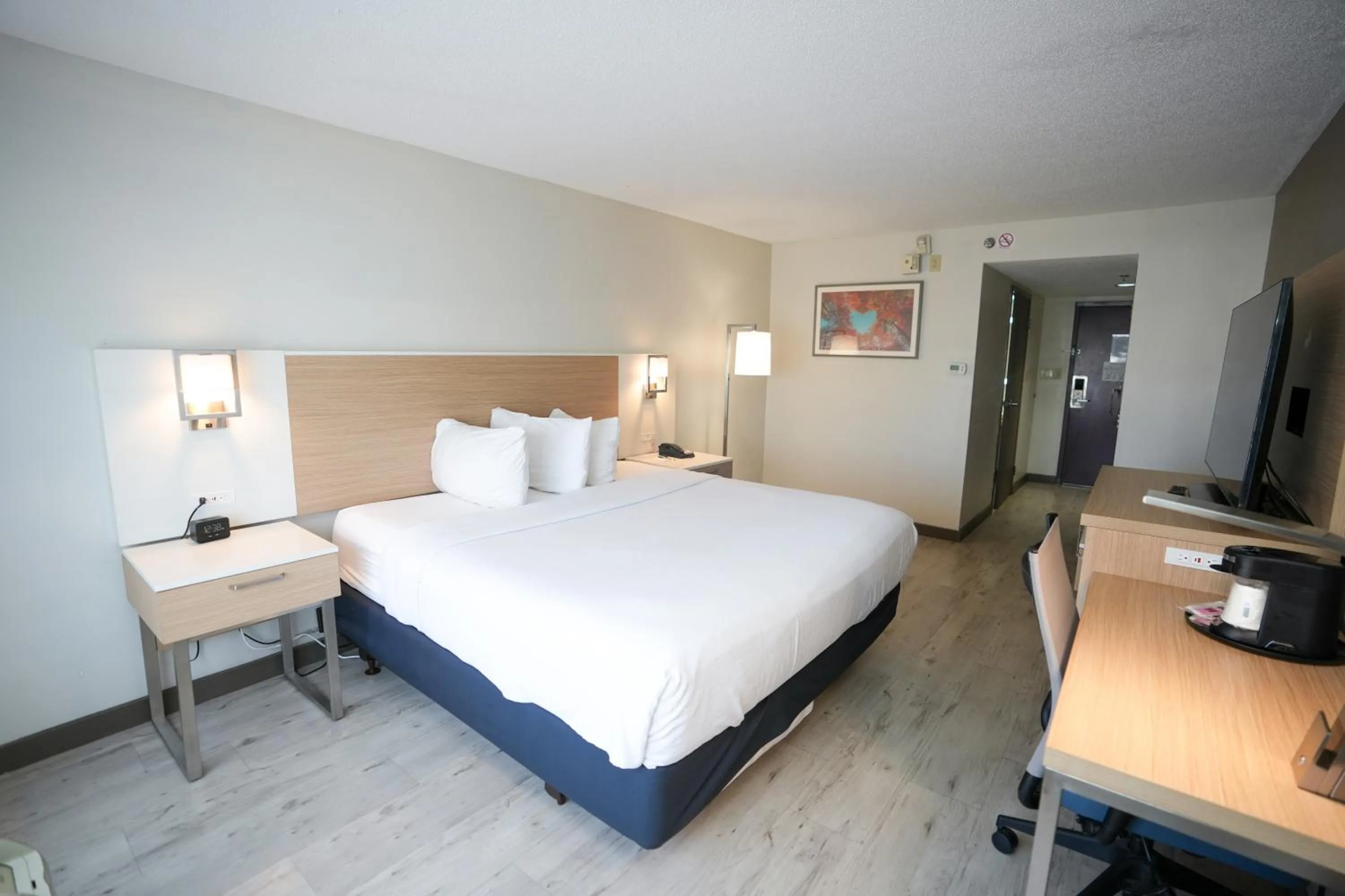 Bed in Wyndham Garden Duluth