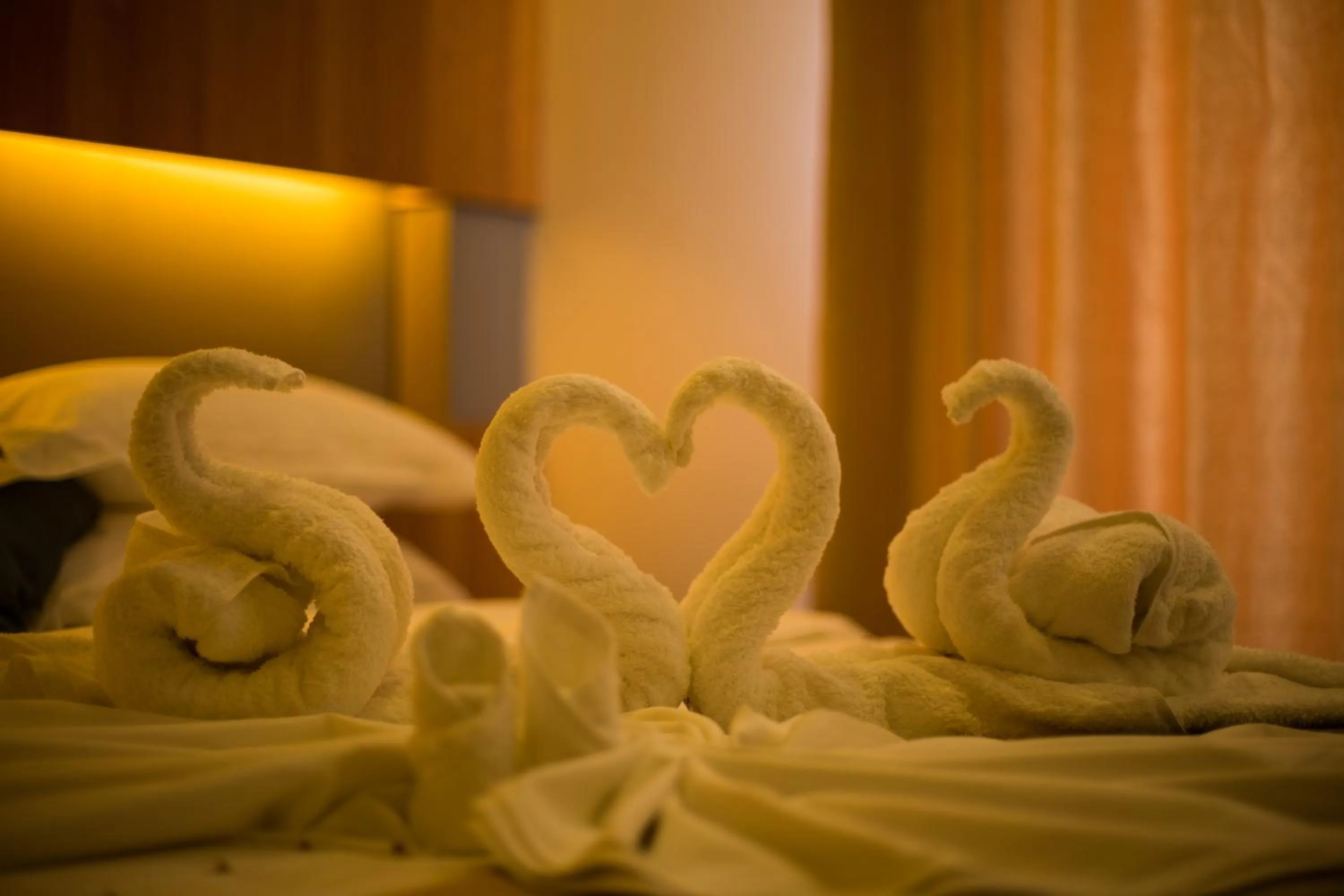 Bed in Kuredhi Beach Inn