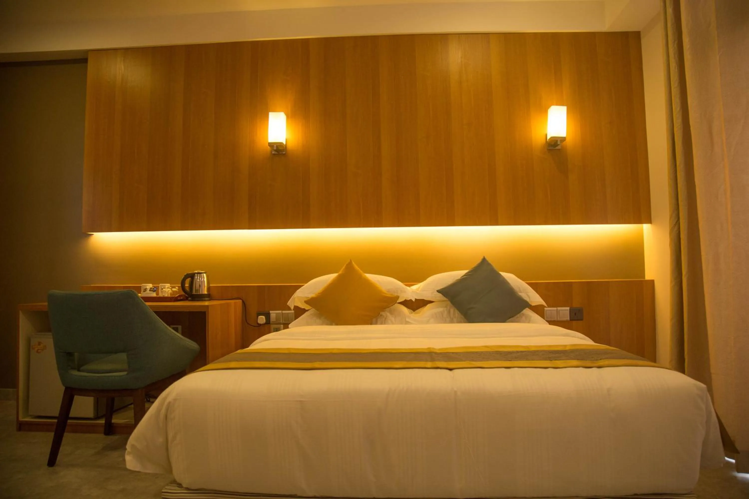 Bedroom, Bed in Kuredhi Beach Inn