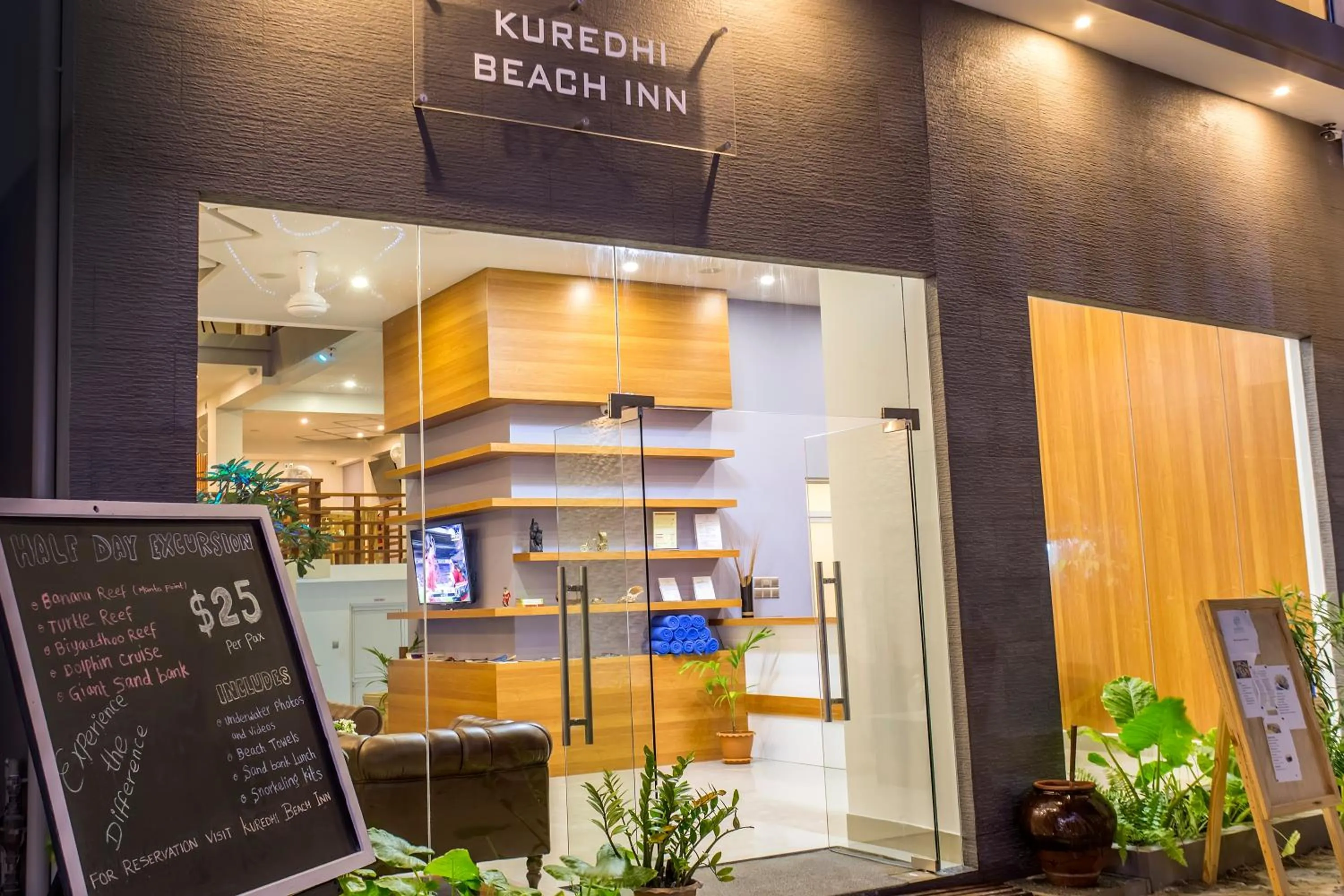 Property building in Kuredhi Beach Inn