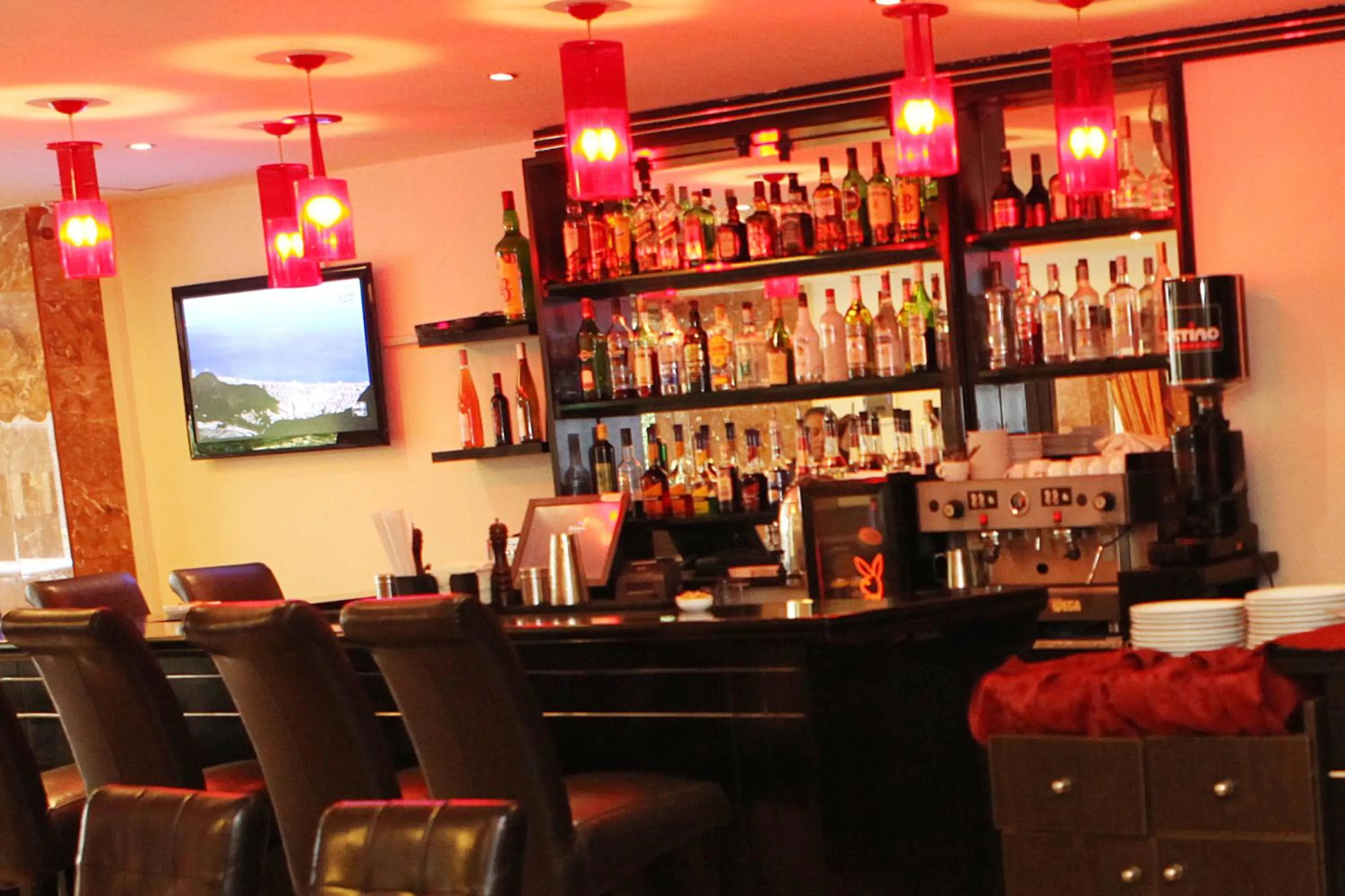 Lounge or bar in Mozart Hotel