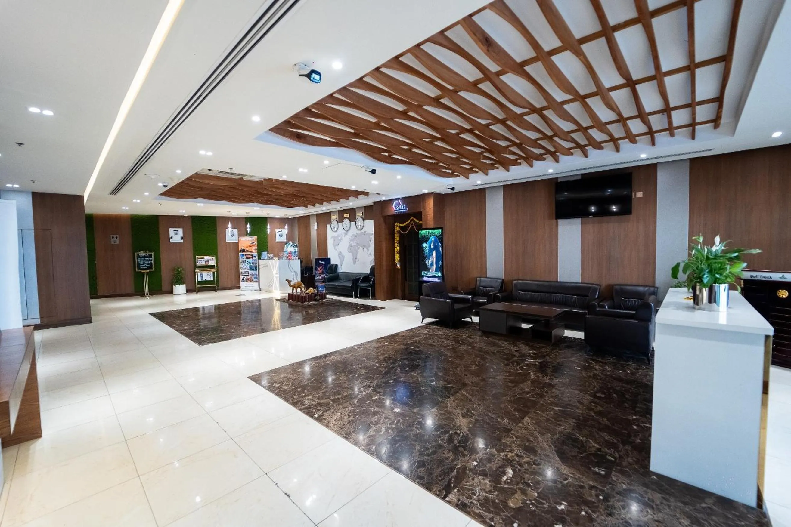Lobby or reception in Smana Hotel Al Raffa
