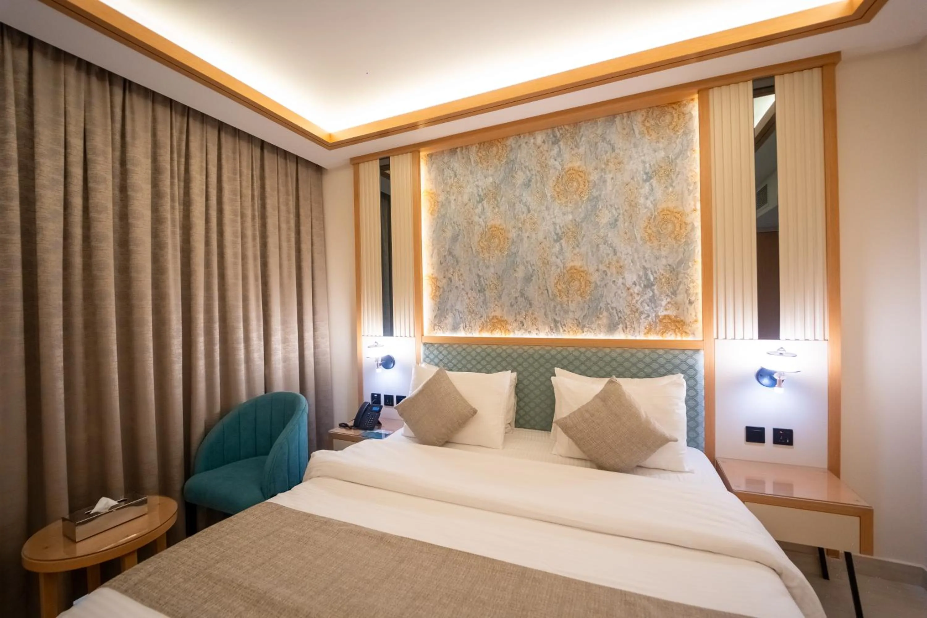 Bed in Smana Hotel Al Raffa