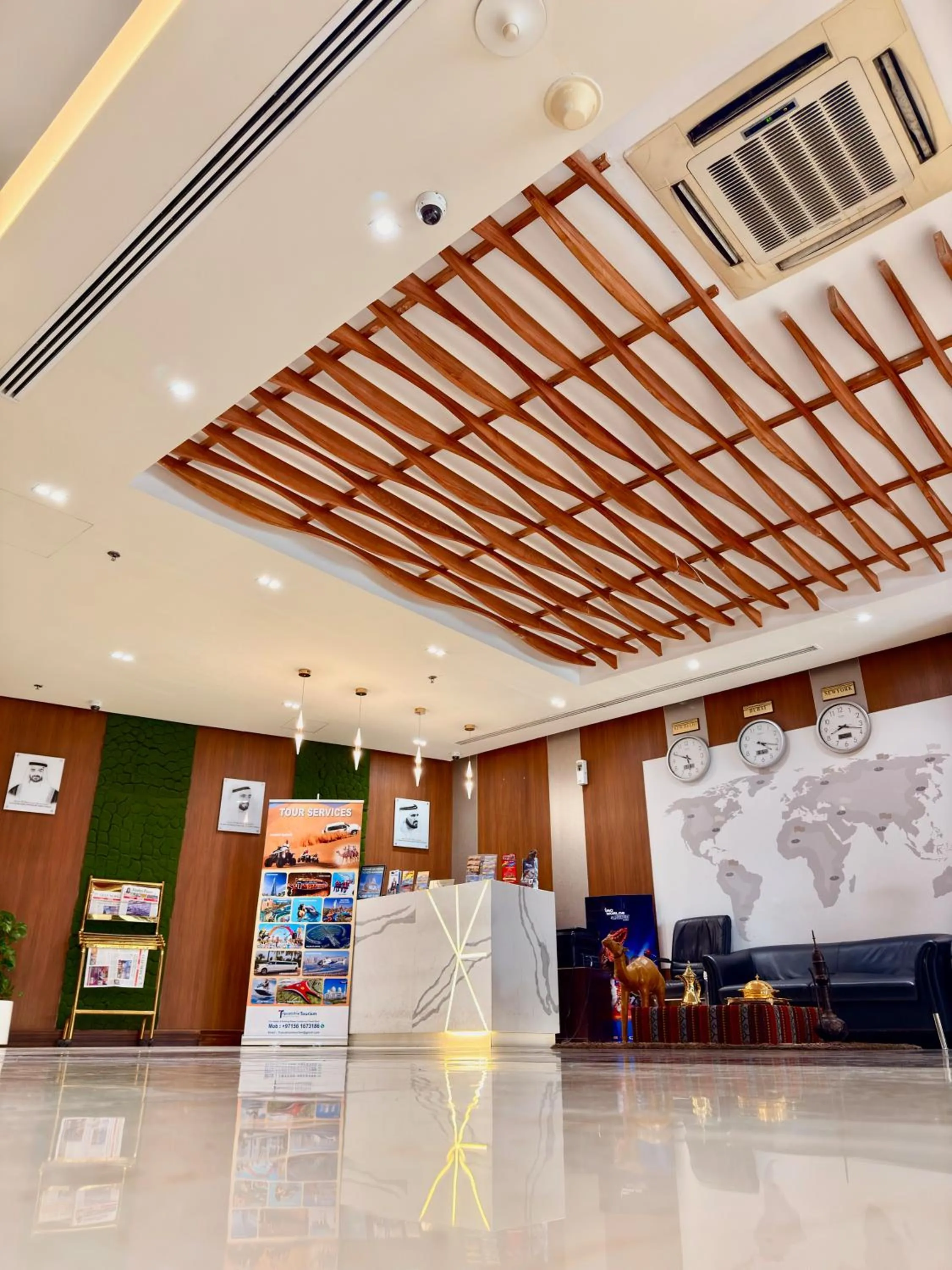Lobby or reception in Smana Hotel Al Raffa