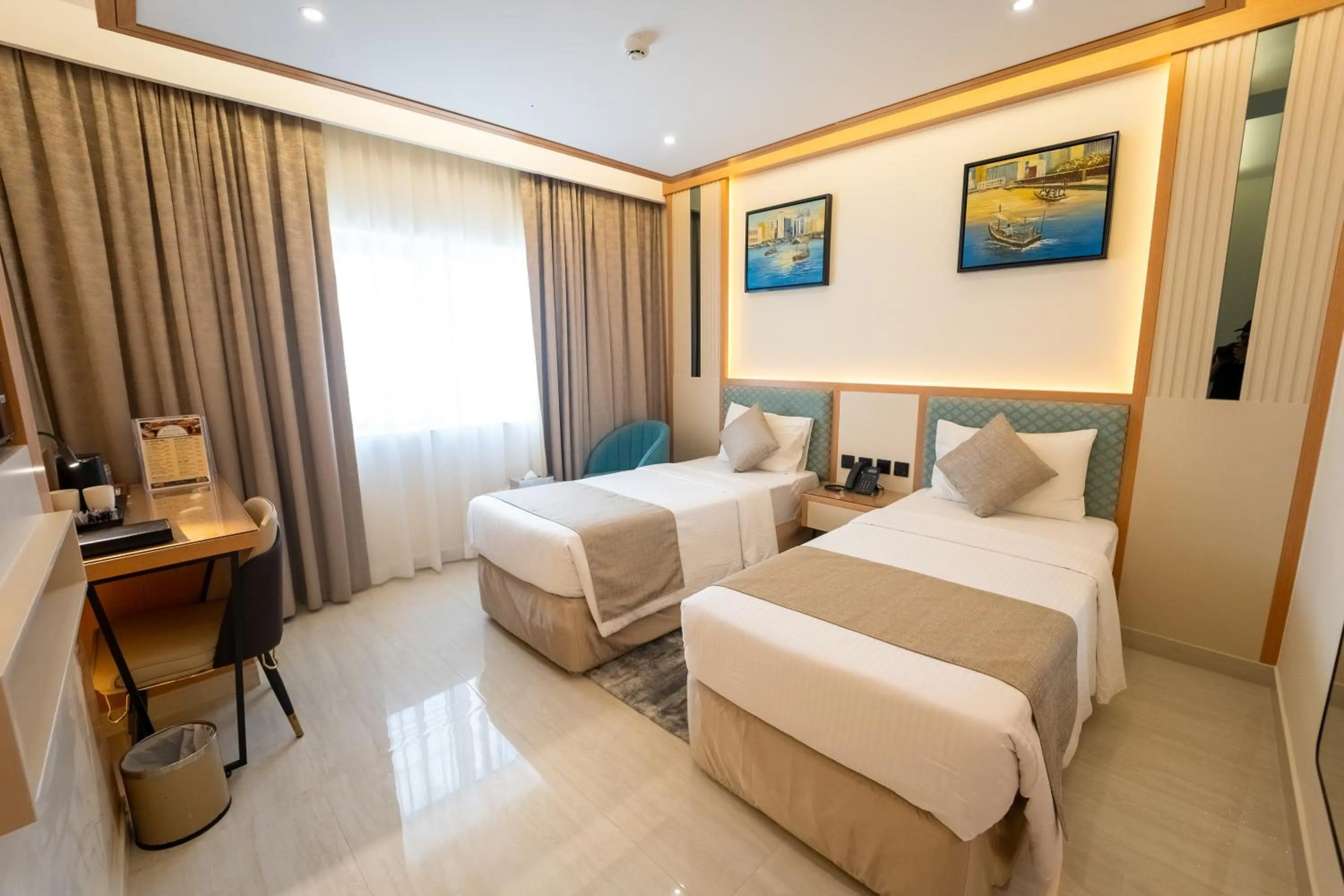 Bed in Smana Hotel Al Raffa