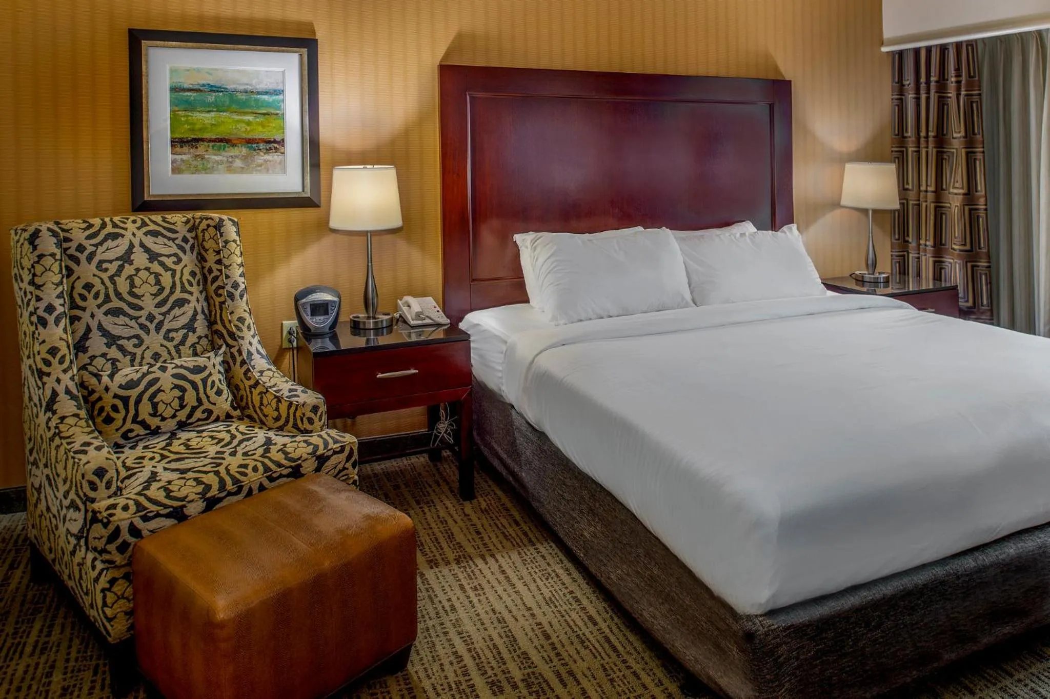 Photo of the whole room, Bed in Crowne Plaza Hotel St. Louis Airport by IHG