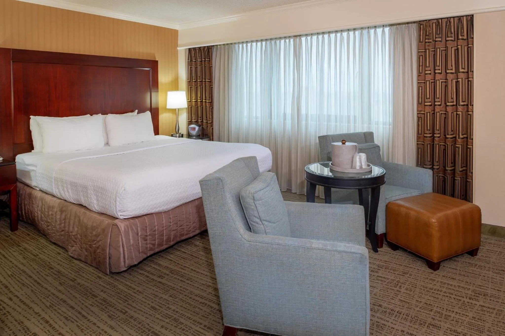 Photo of the whole room, Bed in Crowne Plaza Hotel St. Louis Airport by IHG