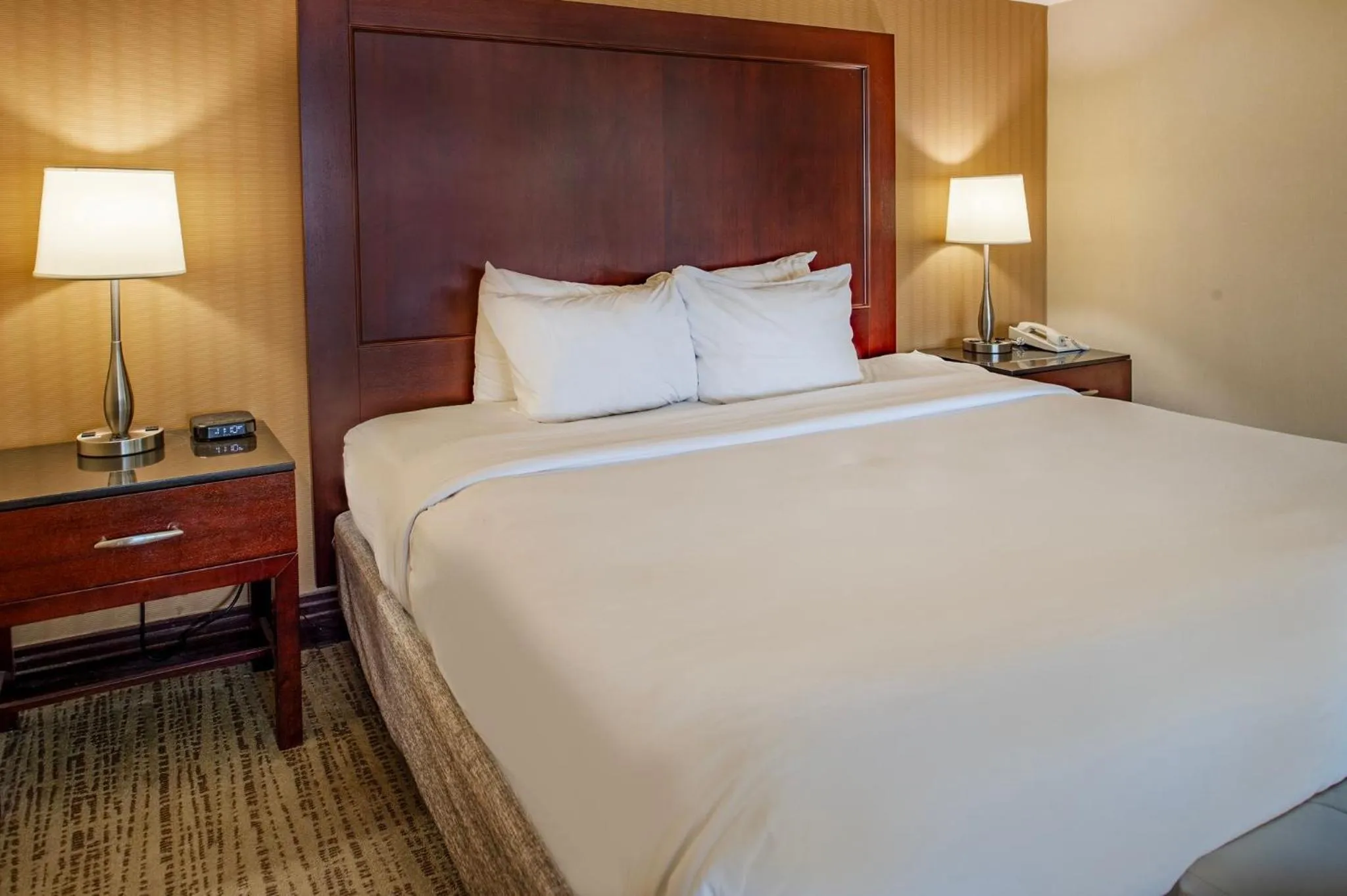 Photo of the whole room, Bed in Crowne Plaza Hotel St. Louis Airport by IHG