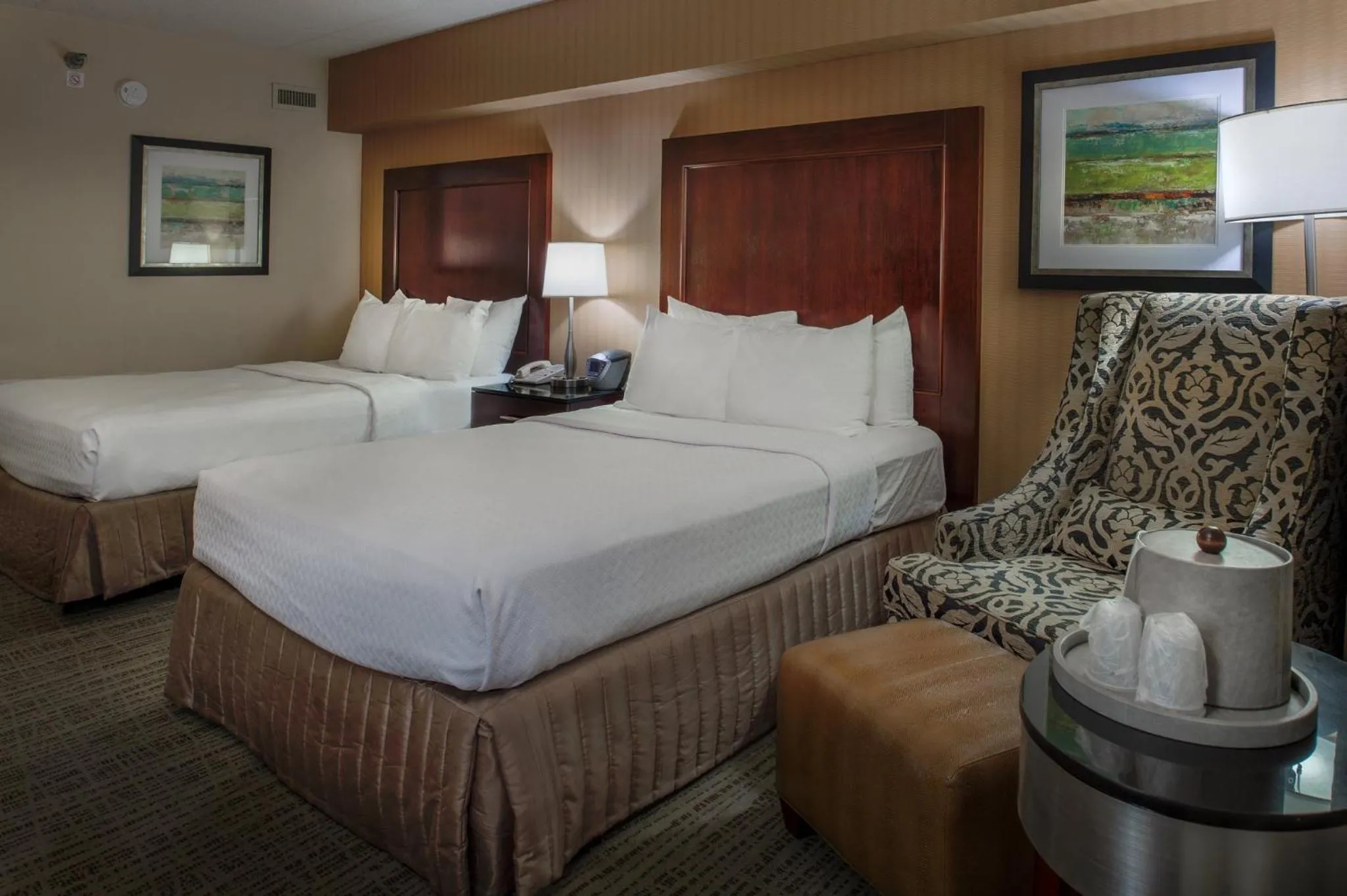 Photo of the whole room, Bed in Crowne Plaza Hotel St. Louis Airport by IHG