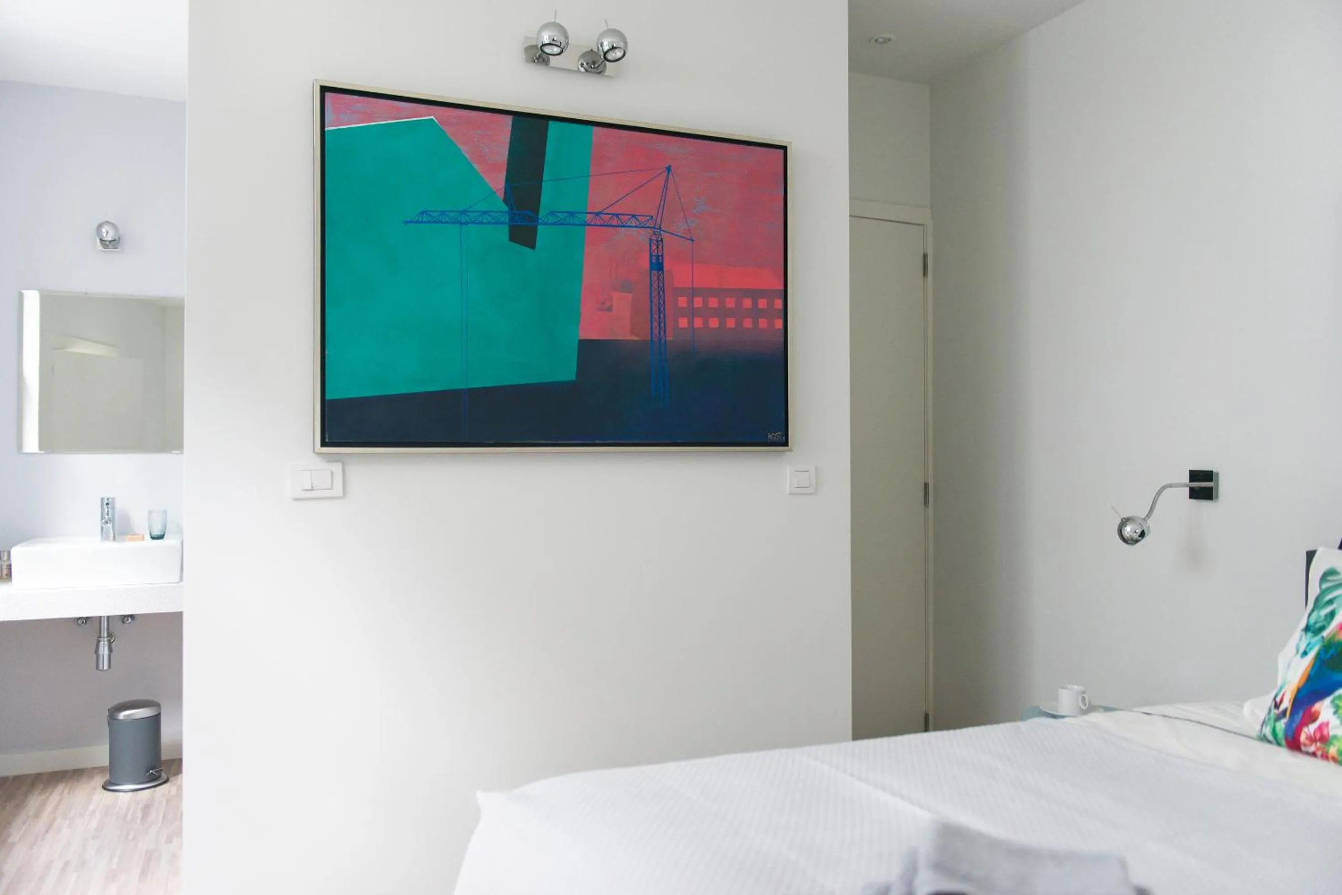 Bedroom, Bed in 4B B&B Brugge