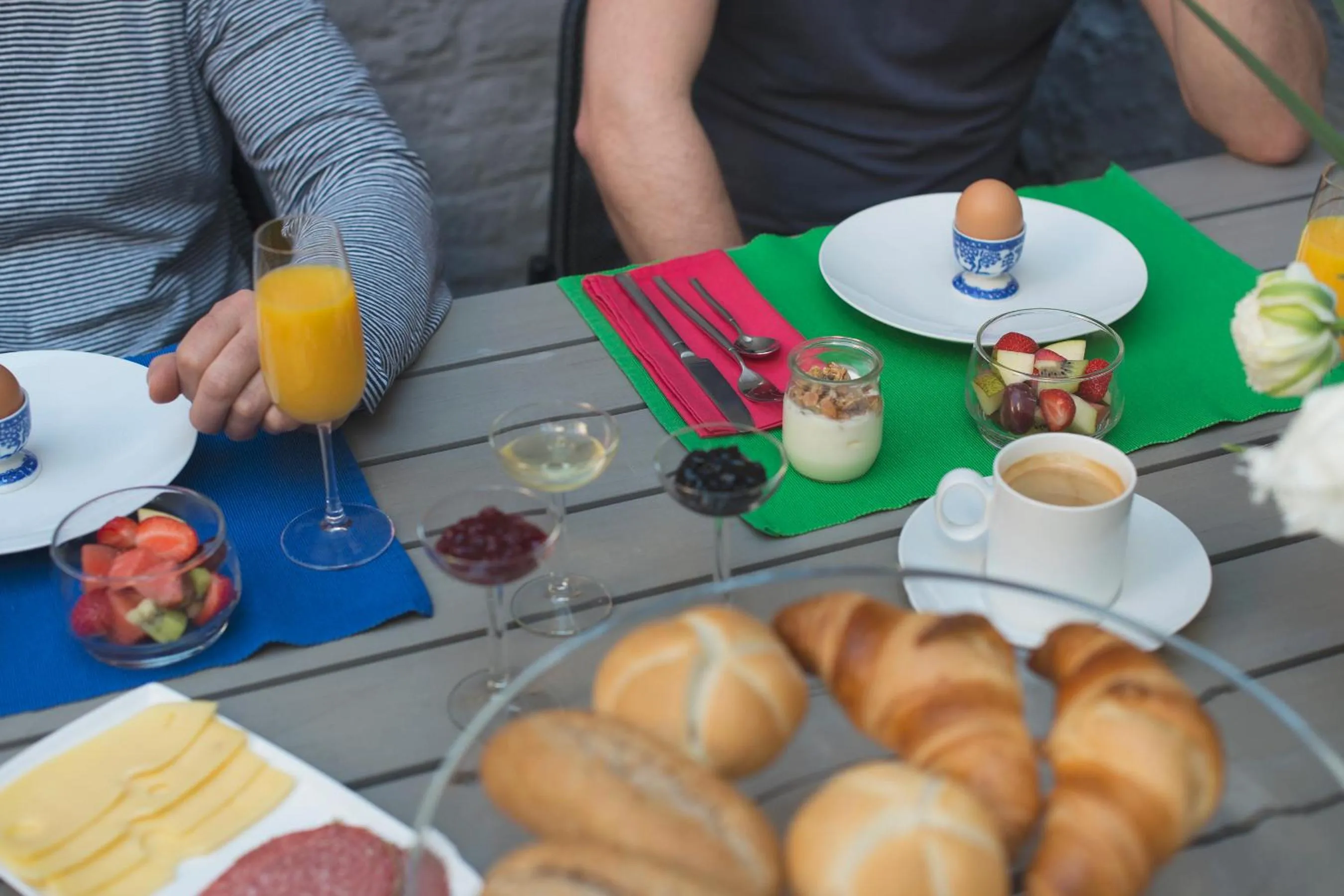 Continental breakfast in 4B B&B Brugge