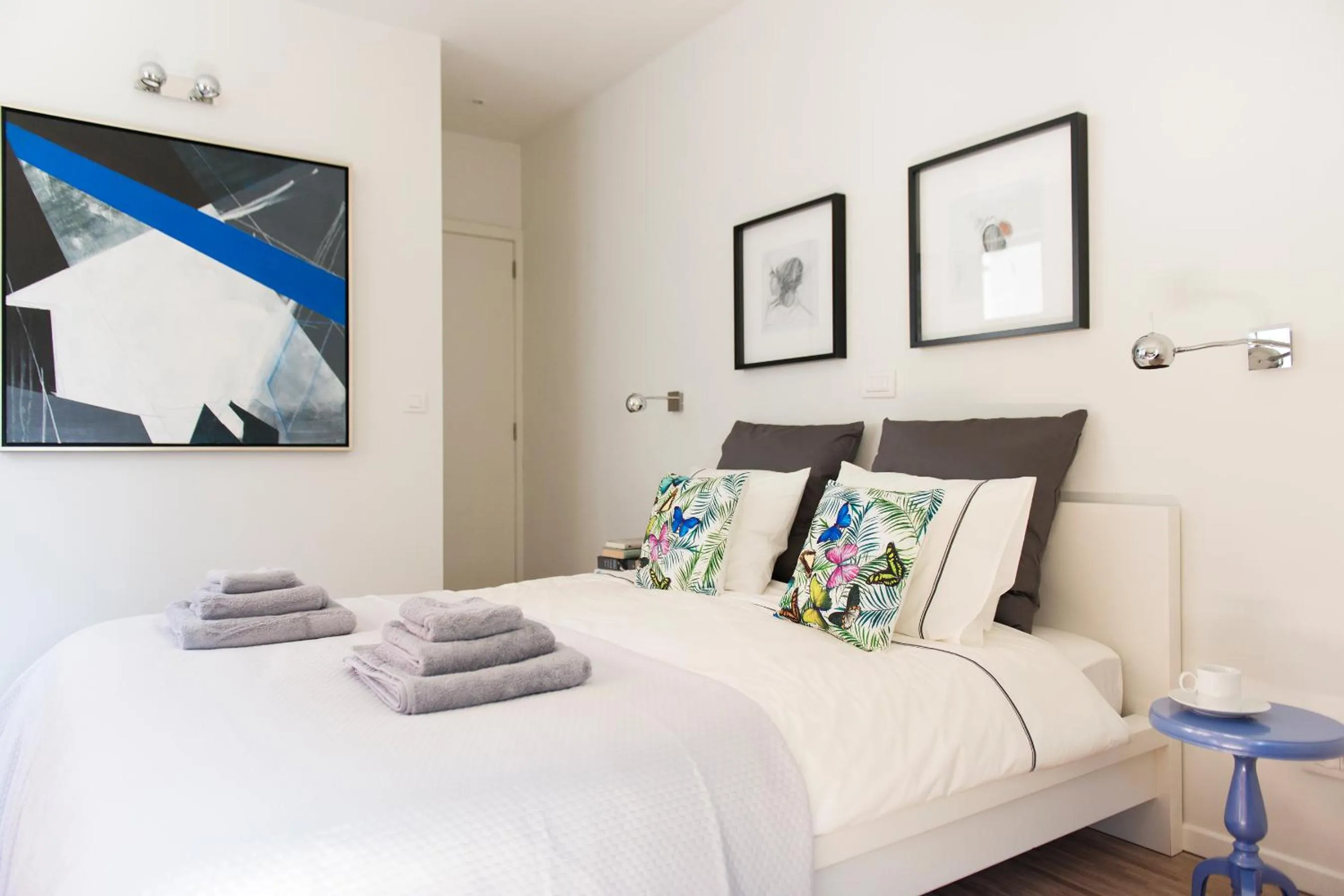 Bedroom, Bed in 4B B&B Brugge