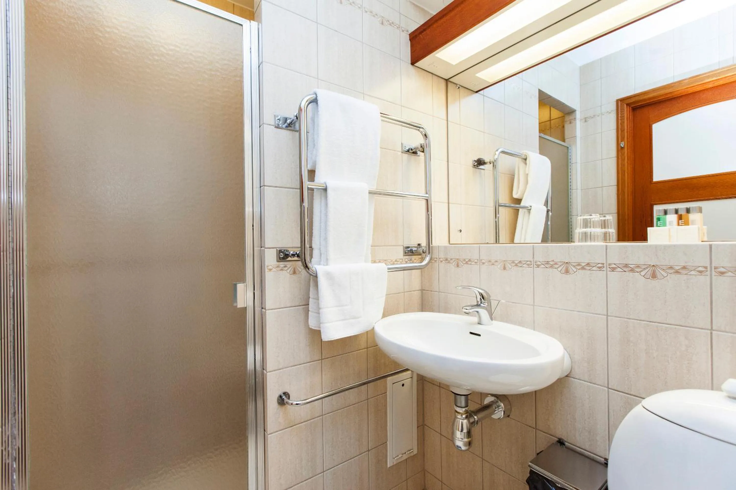 Bathroom in Hotel Bishops Arms Malmö