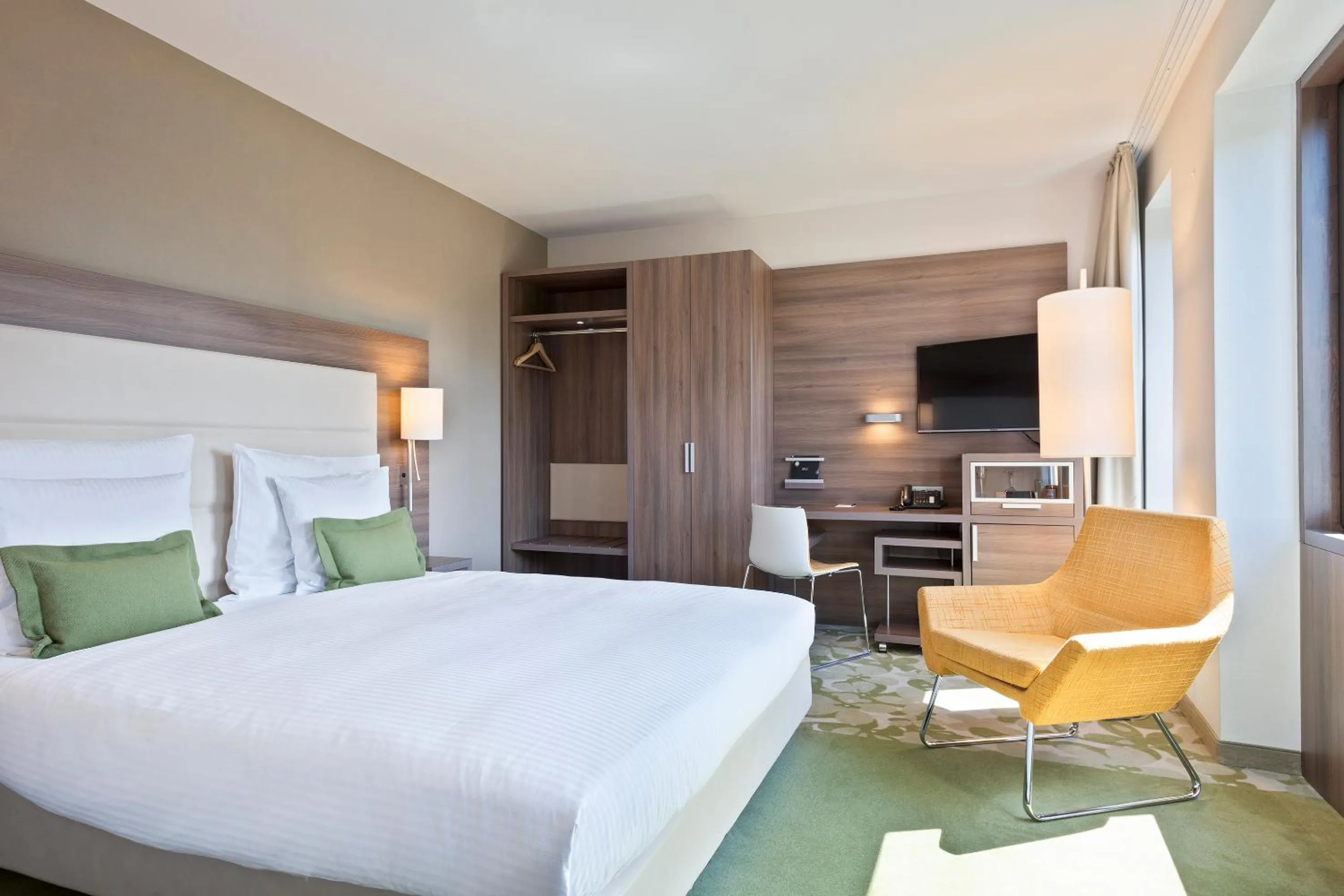 Bed in Meliá Düsseldorf