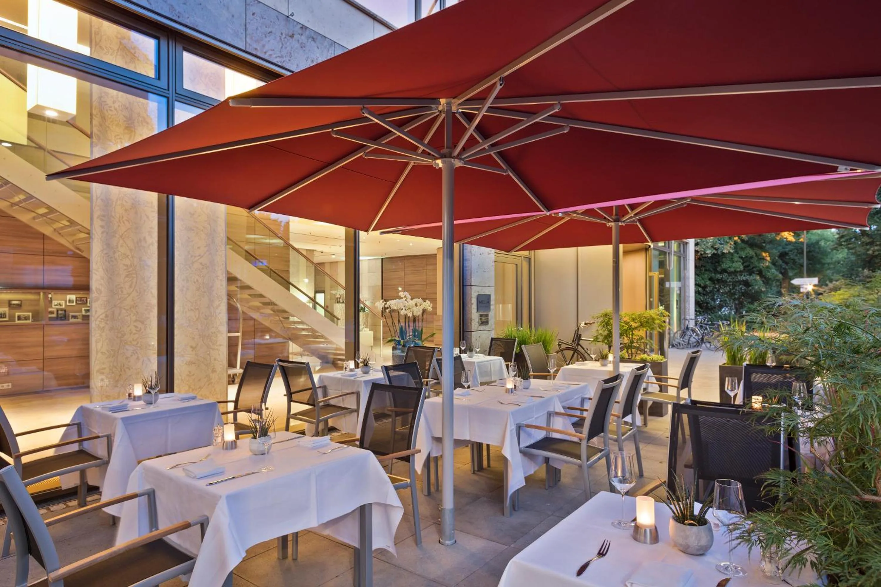 Patio in Meliá Düsseldorf