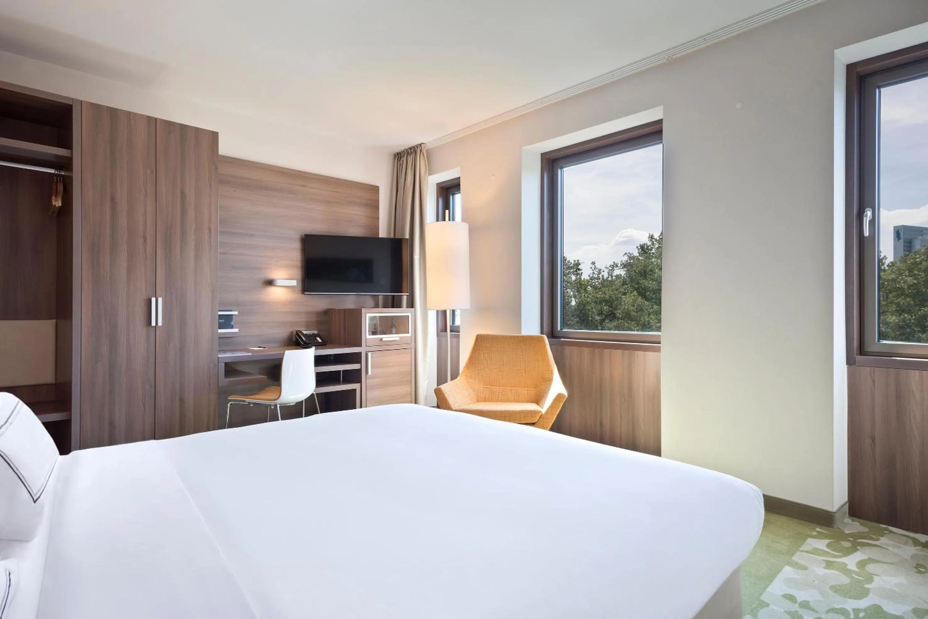 Bed in Meliá Düsseldorf