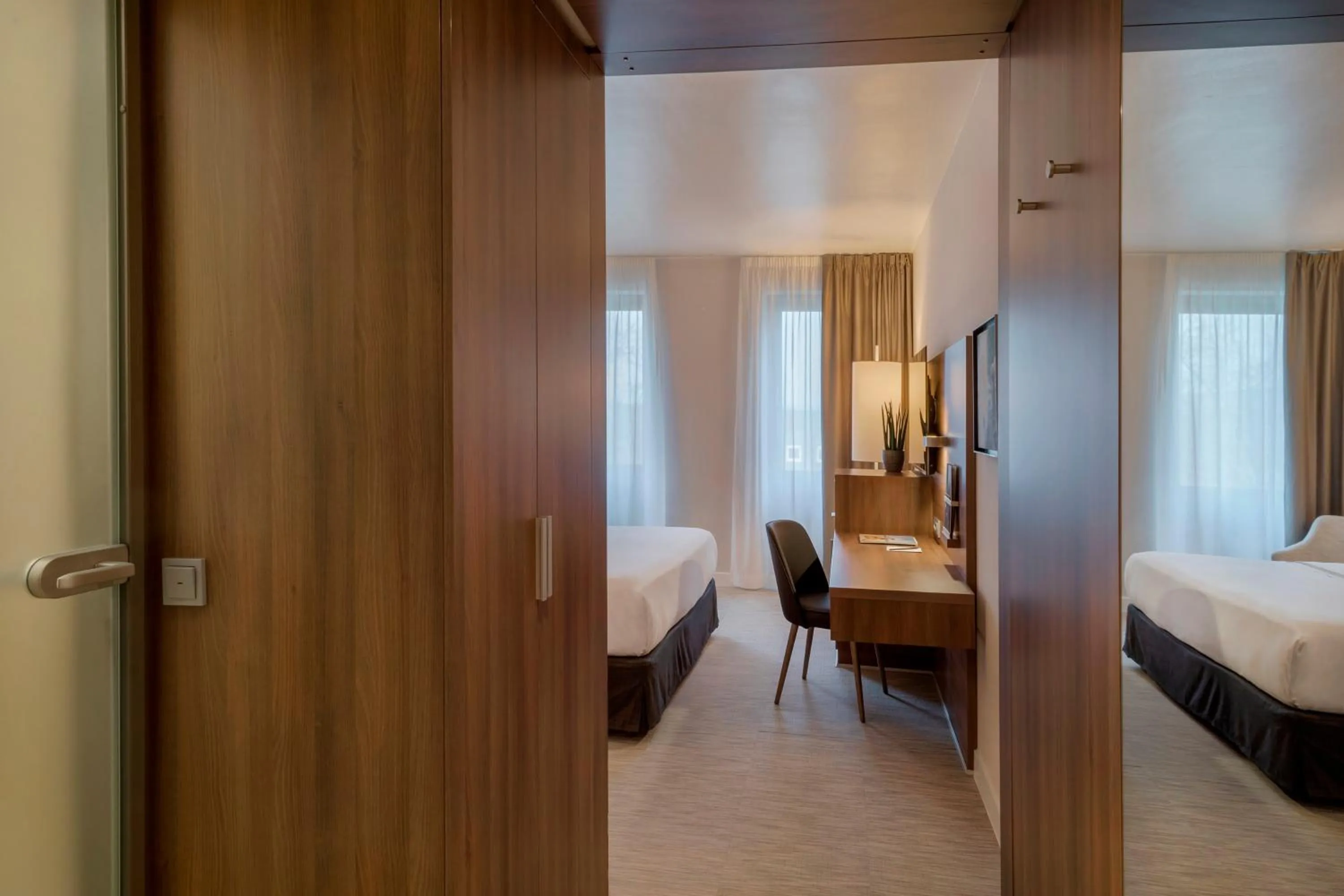 Bed in Meliá Düsseldorf