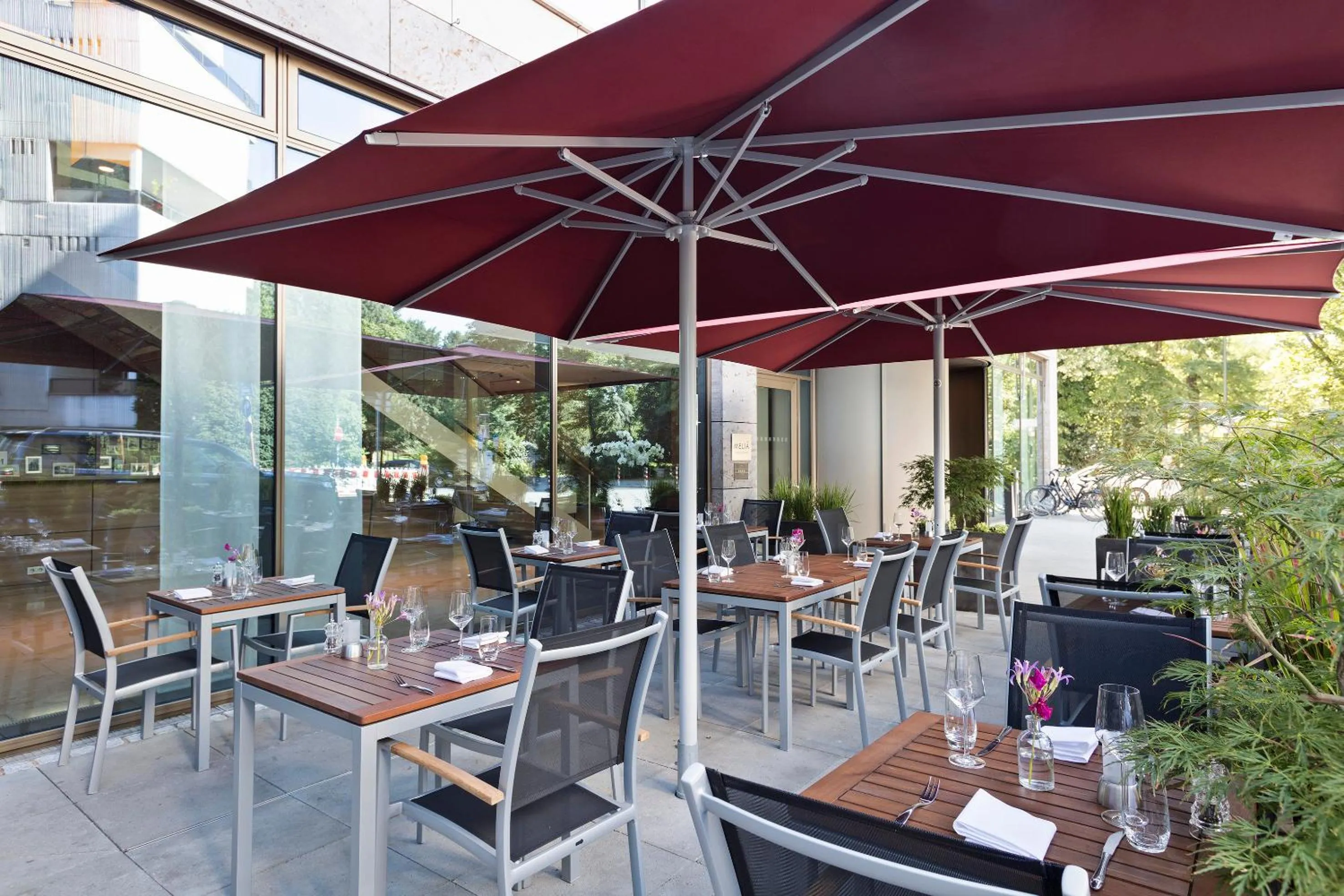Patio in Meliá Düsseldorf
