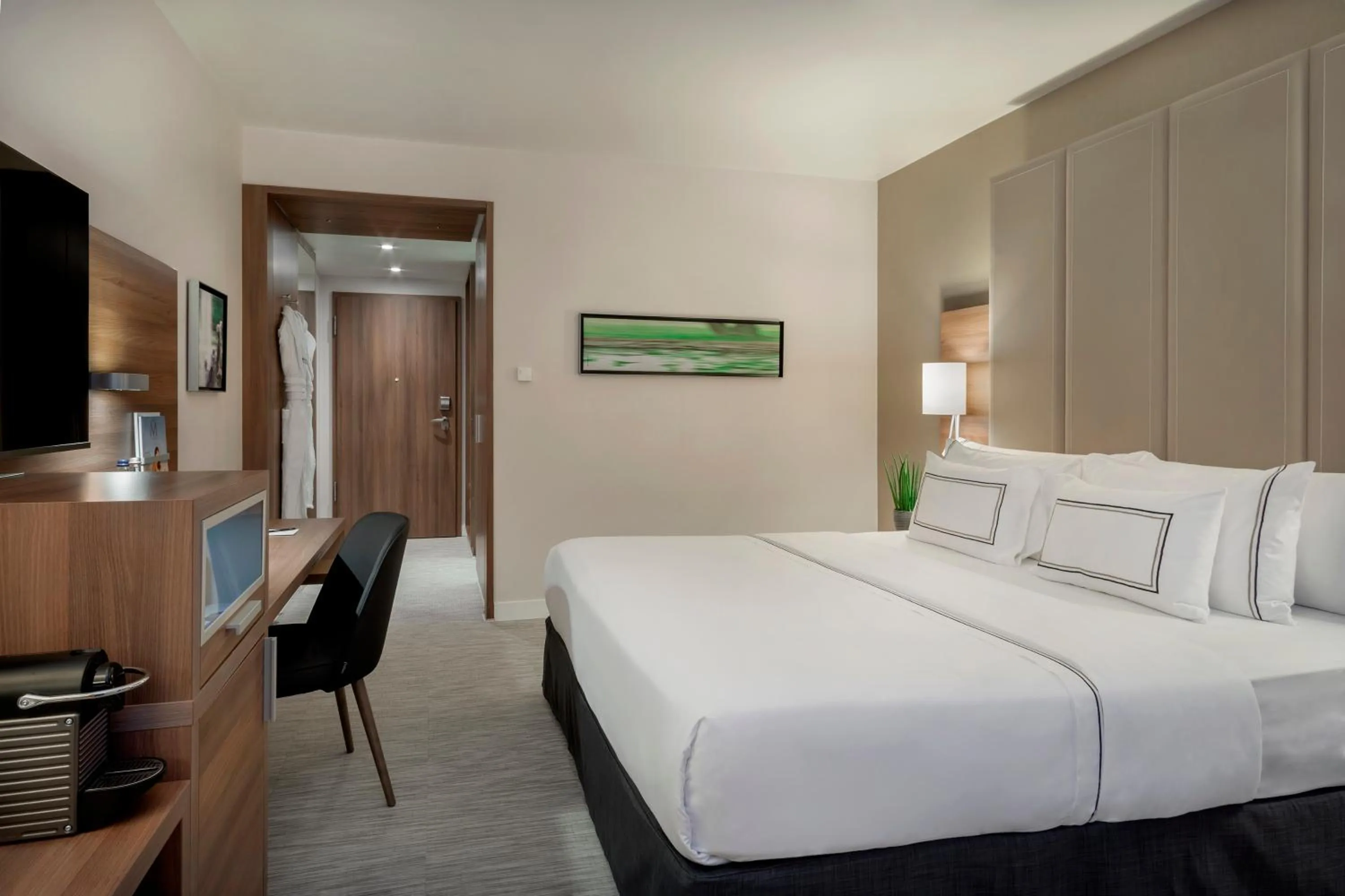 Bed in Meliá Düsseldorf