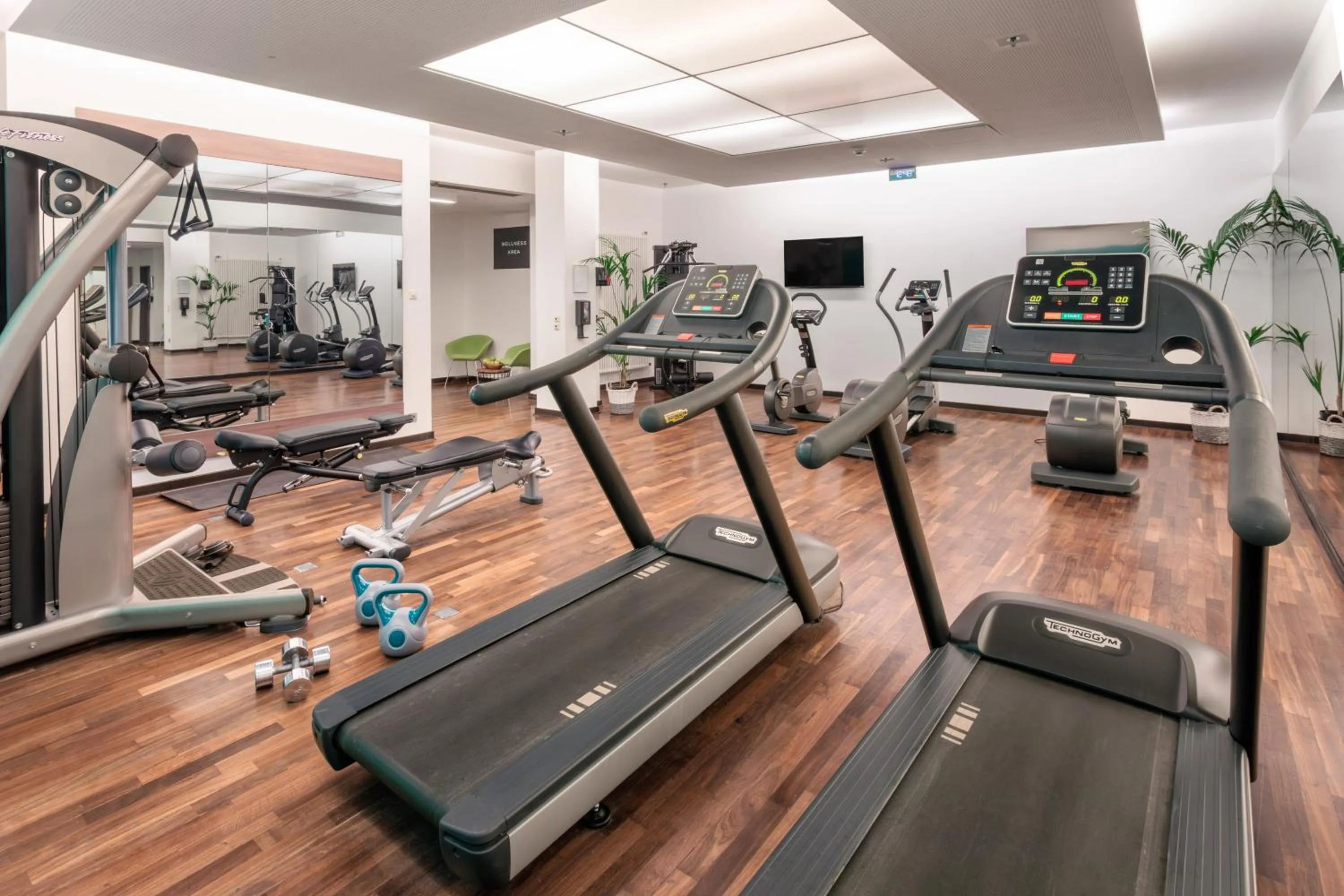 Fitness centre/facilities in Meliá Düsseldorf