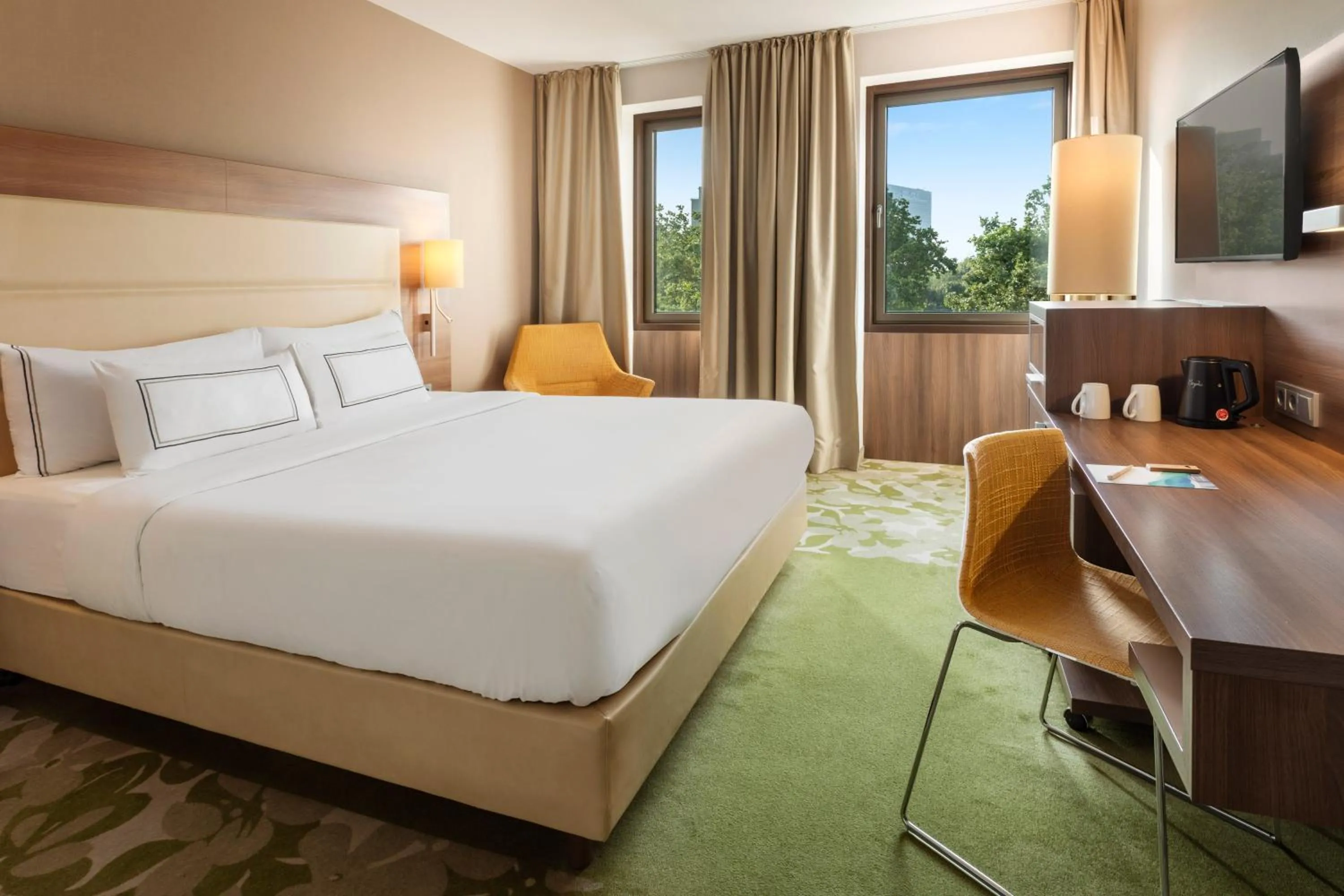 Bed in Meliá Düsseldorf