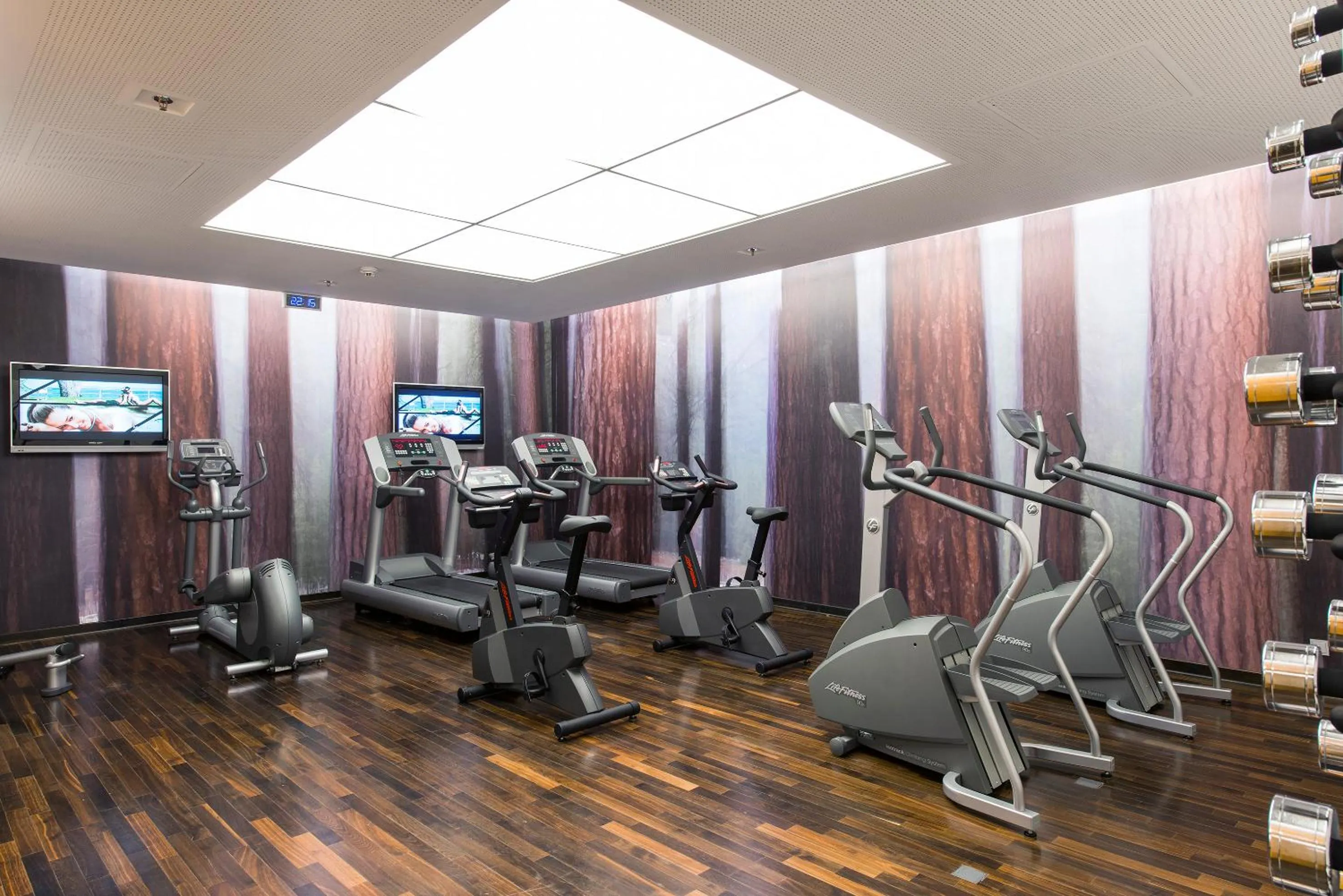 Fitness centre/facilities in Meliá Düsseldorf
