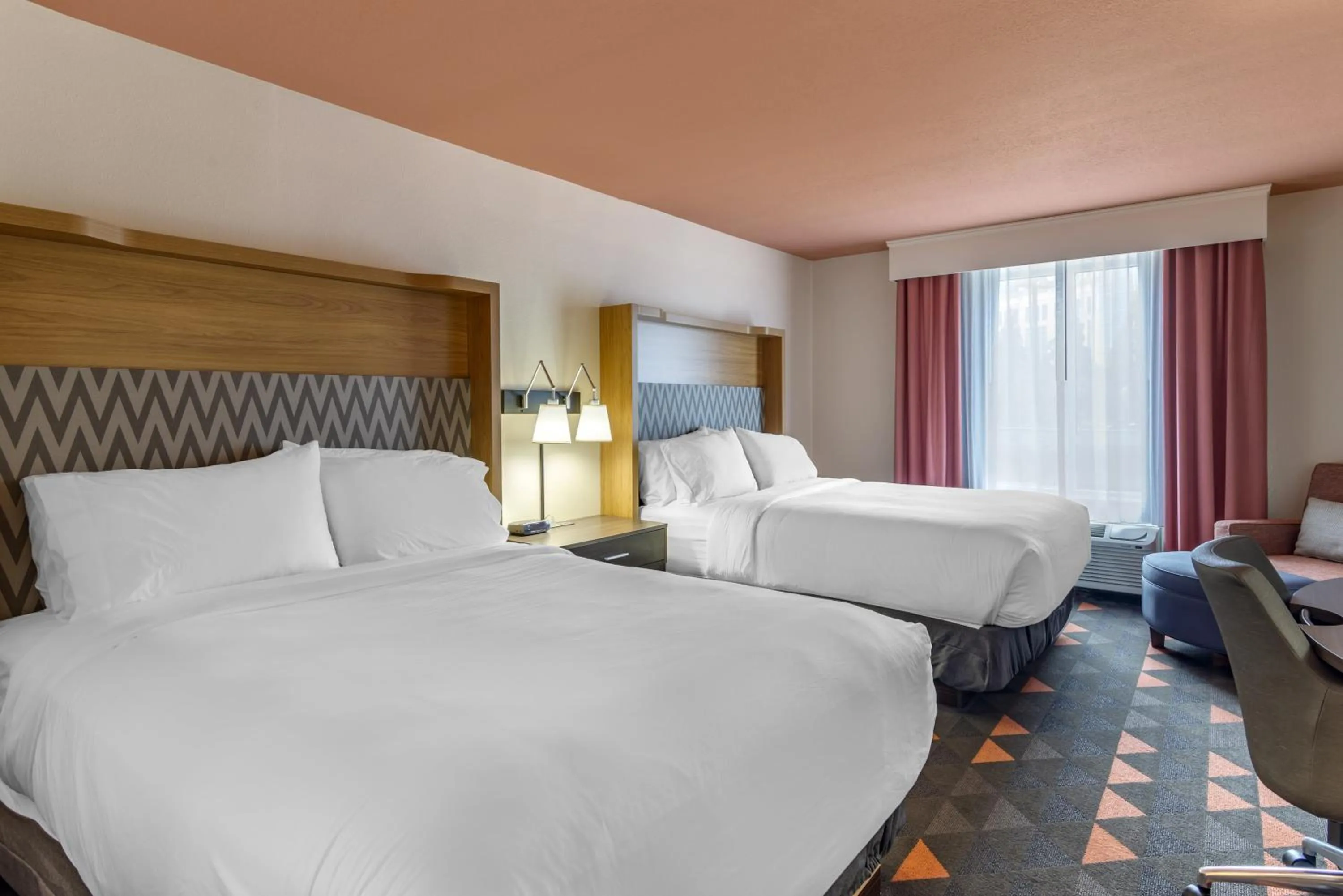 Bedroom, Bed in Holiday Inn Atlanta-Gas South Arena Area by IHG