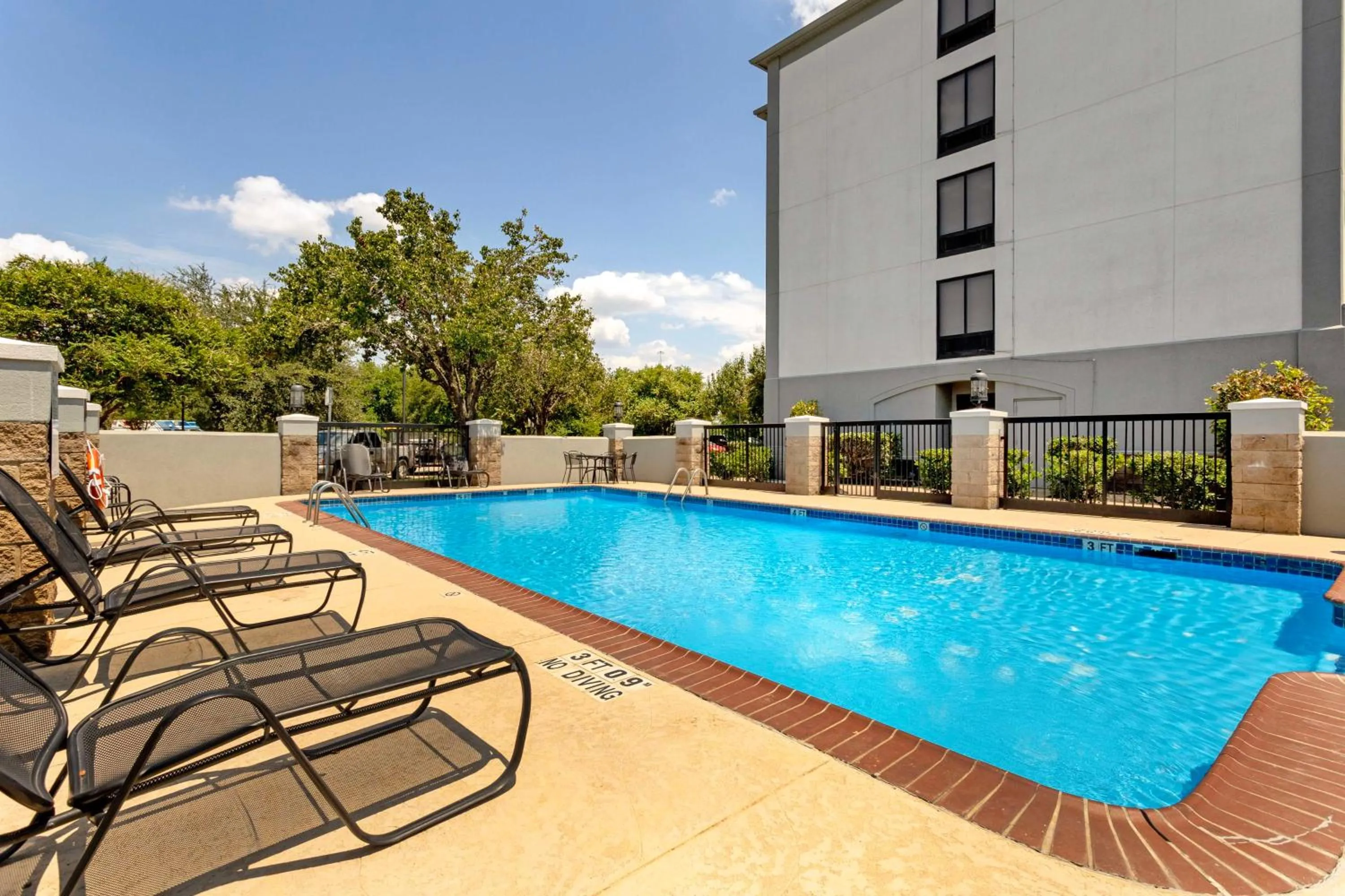 Pool view in Best Western Plus Sugar Land-Stafford