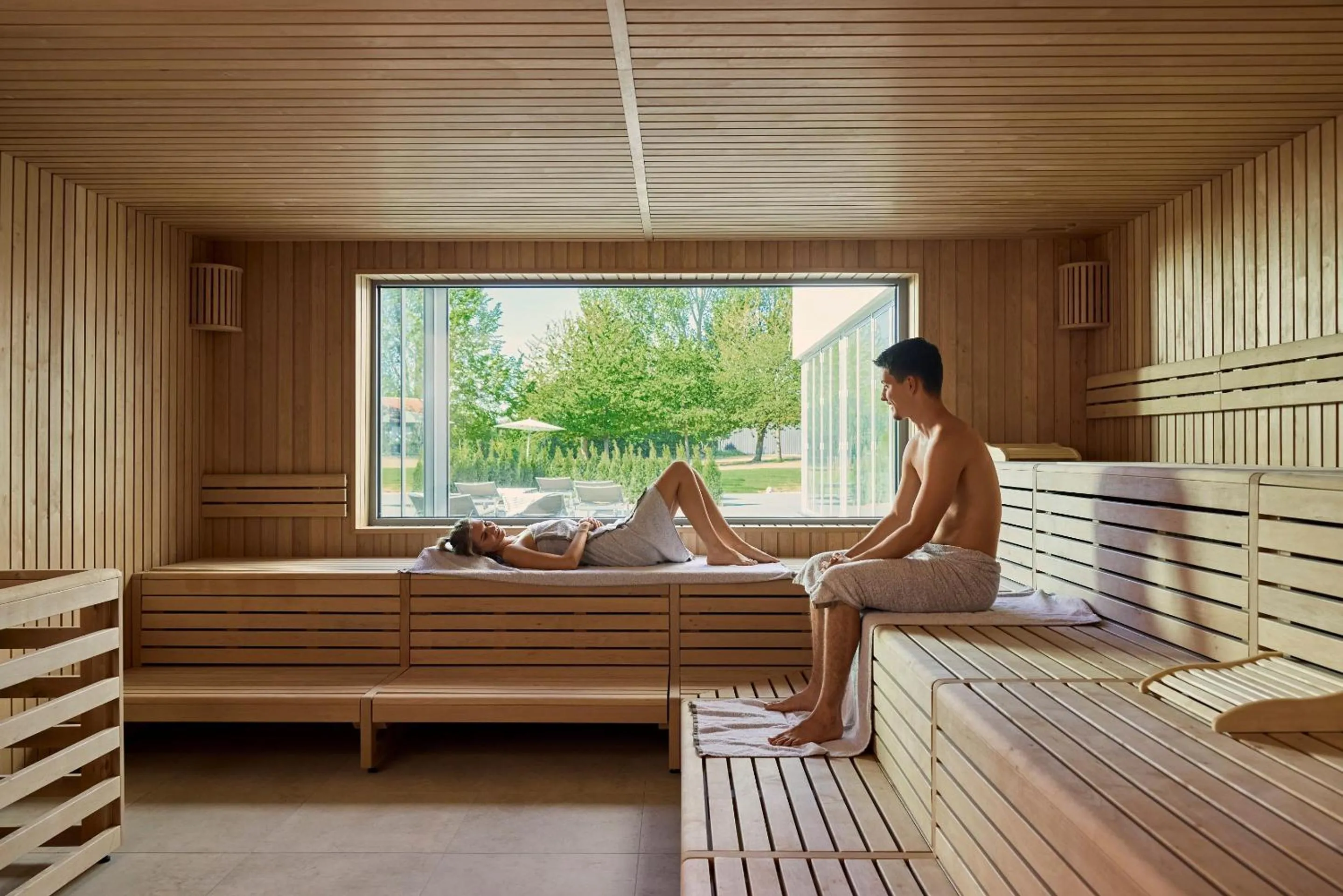Sauna in ROBINSON Fleesensee