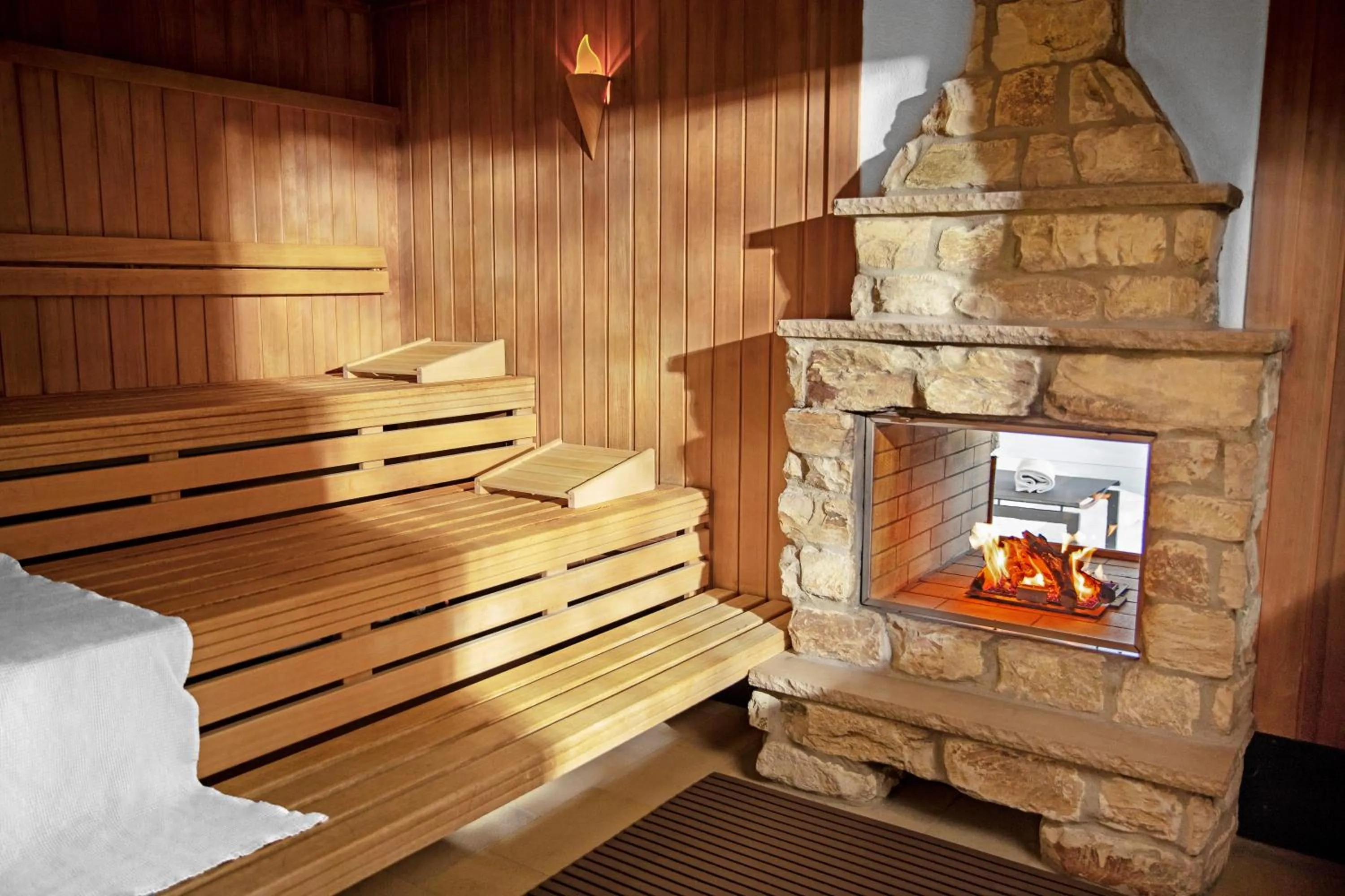 Sauna in ROBINSON Fleesensee