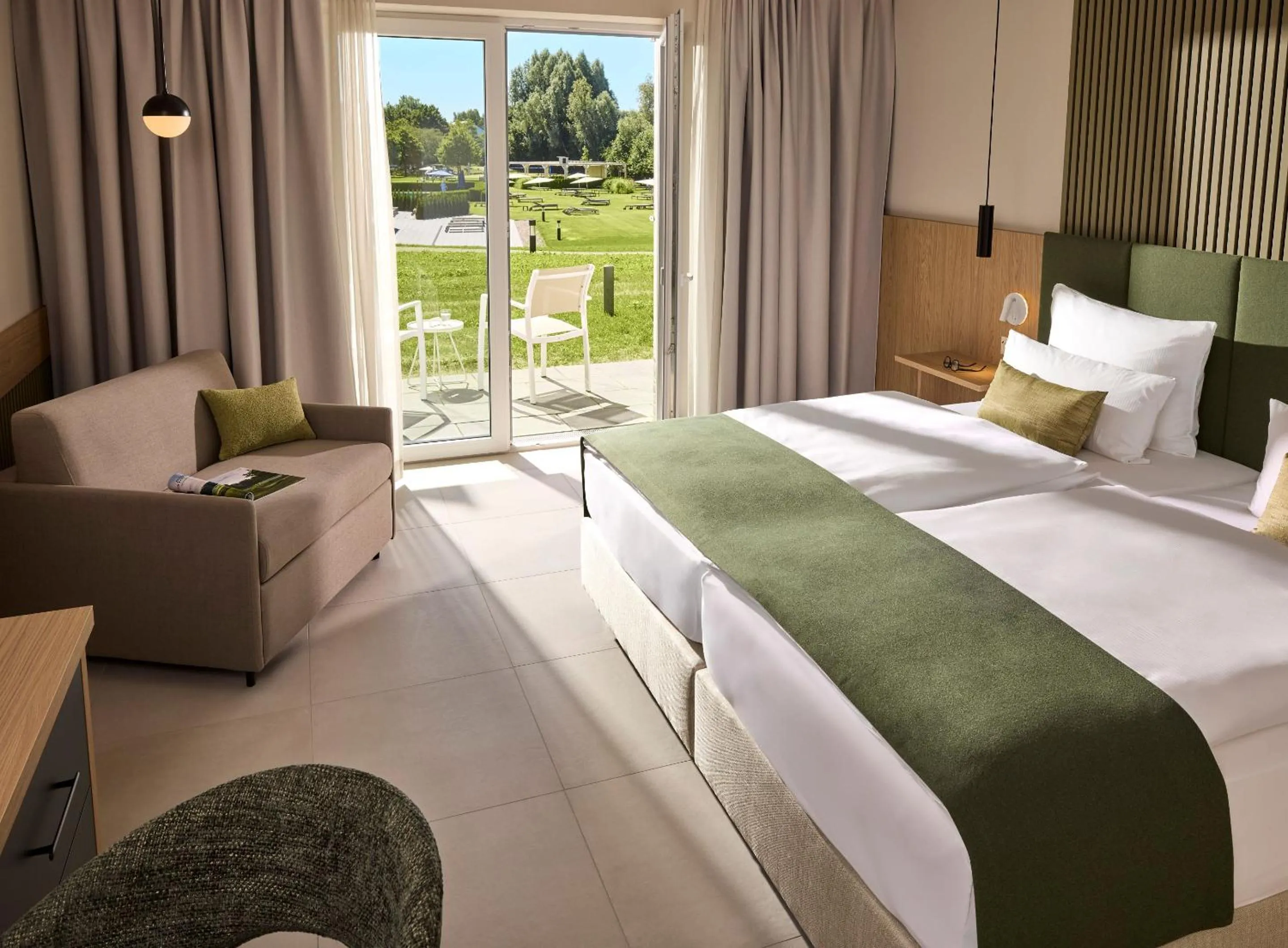 Bed in ROBINSON Fleesensee