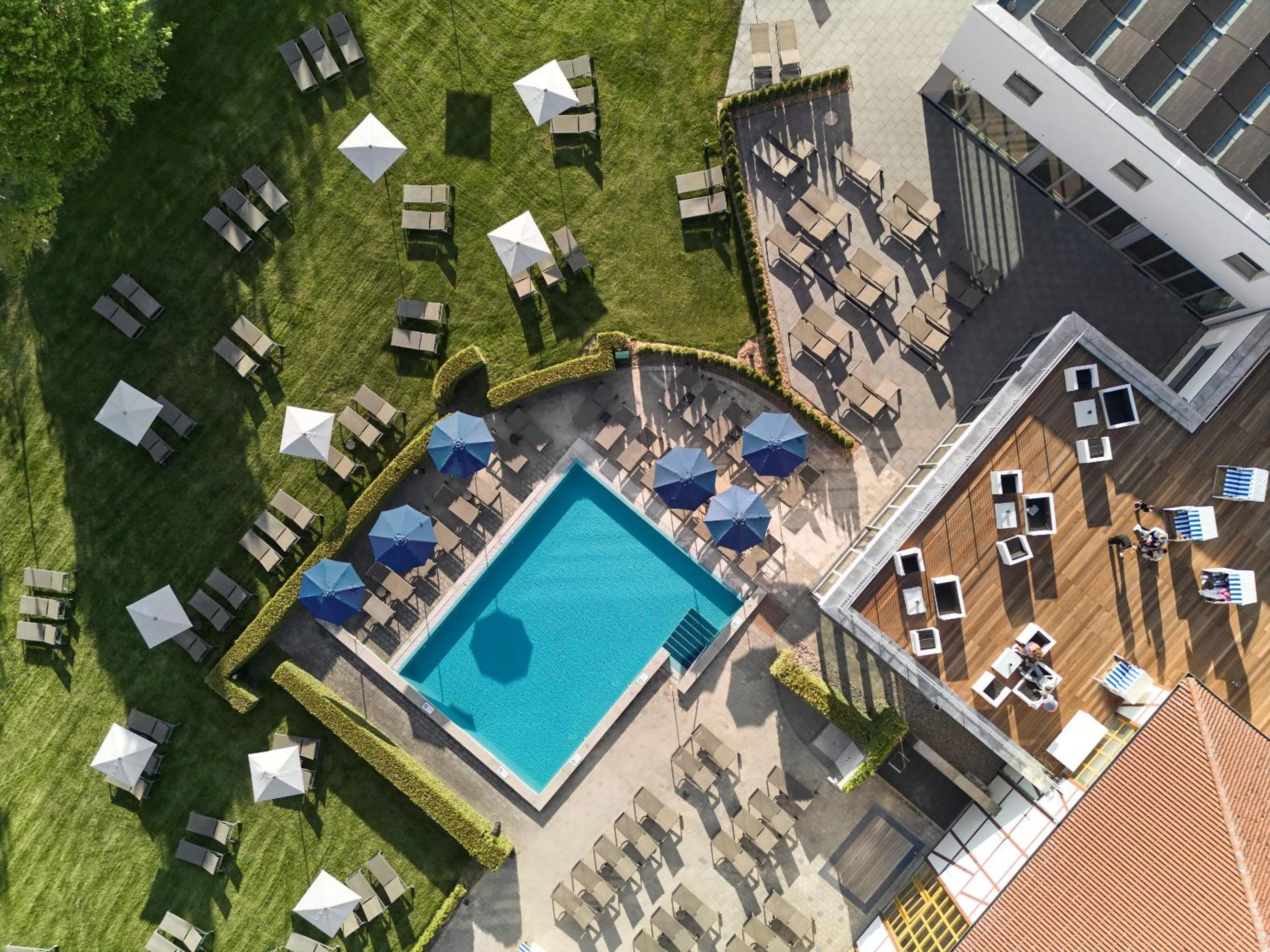 Pool view in ROBINSON Fleesensee