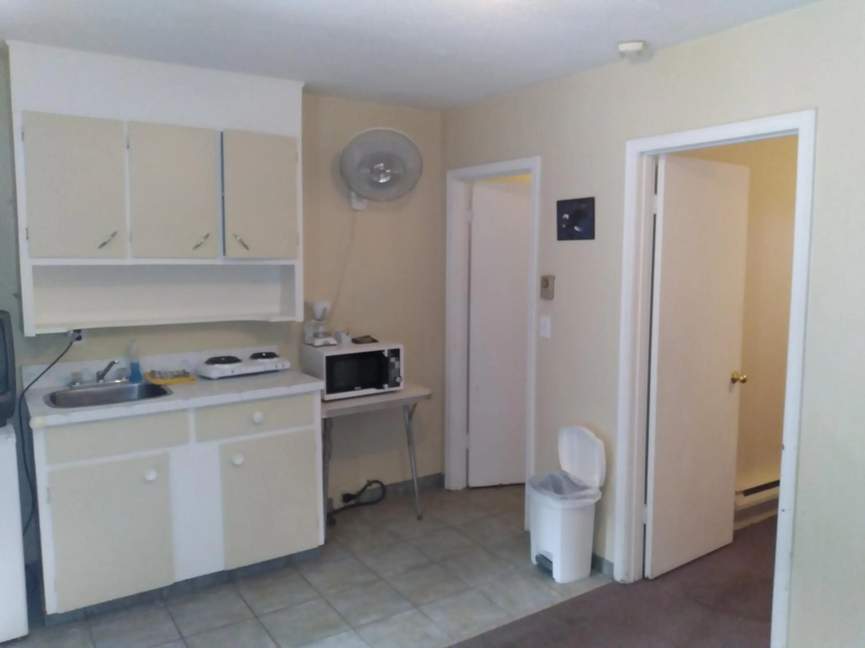 Kitchen or kitchenette in AppleTree Inn