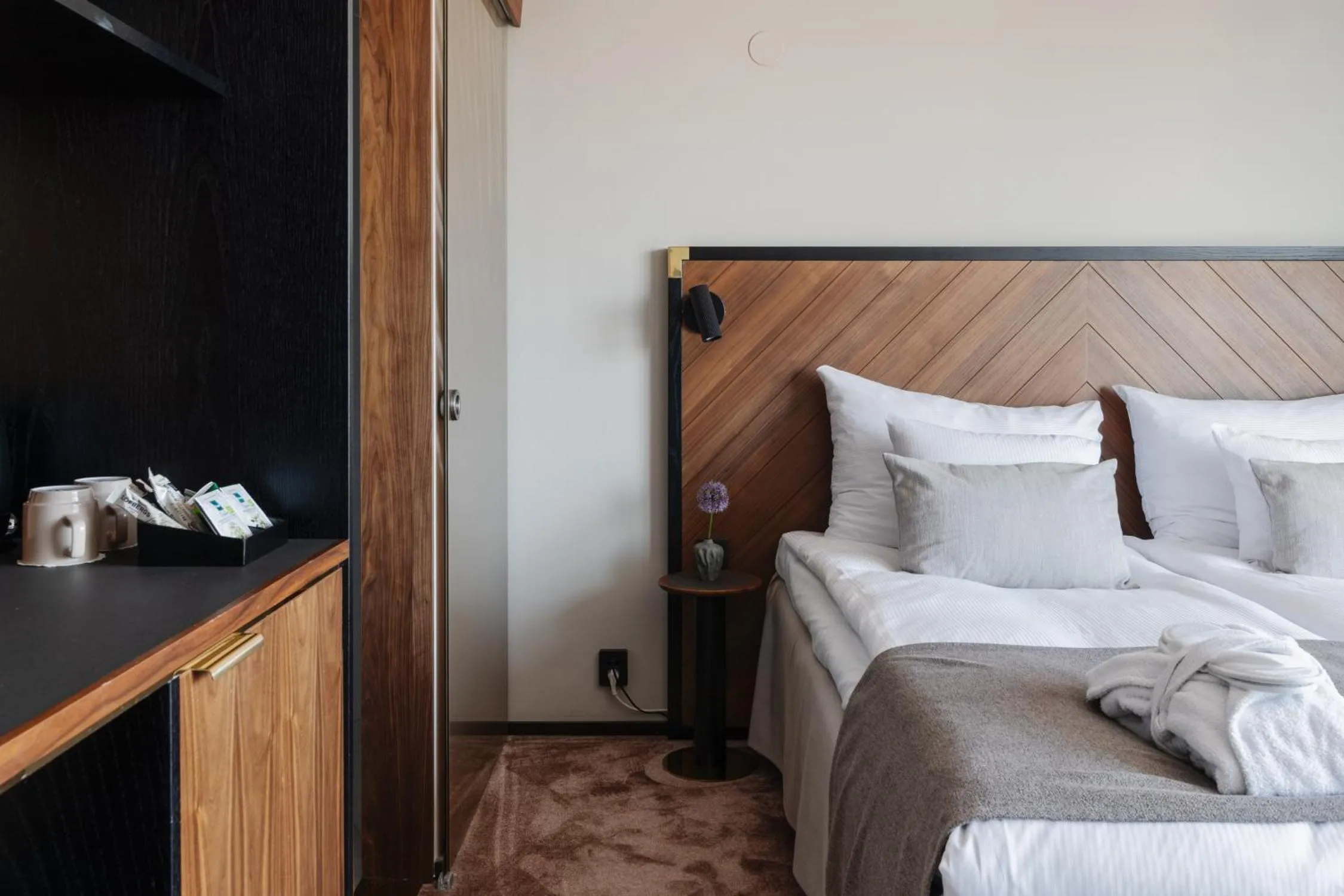 Bed in Clarion Hotel Amaranten