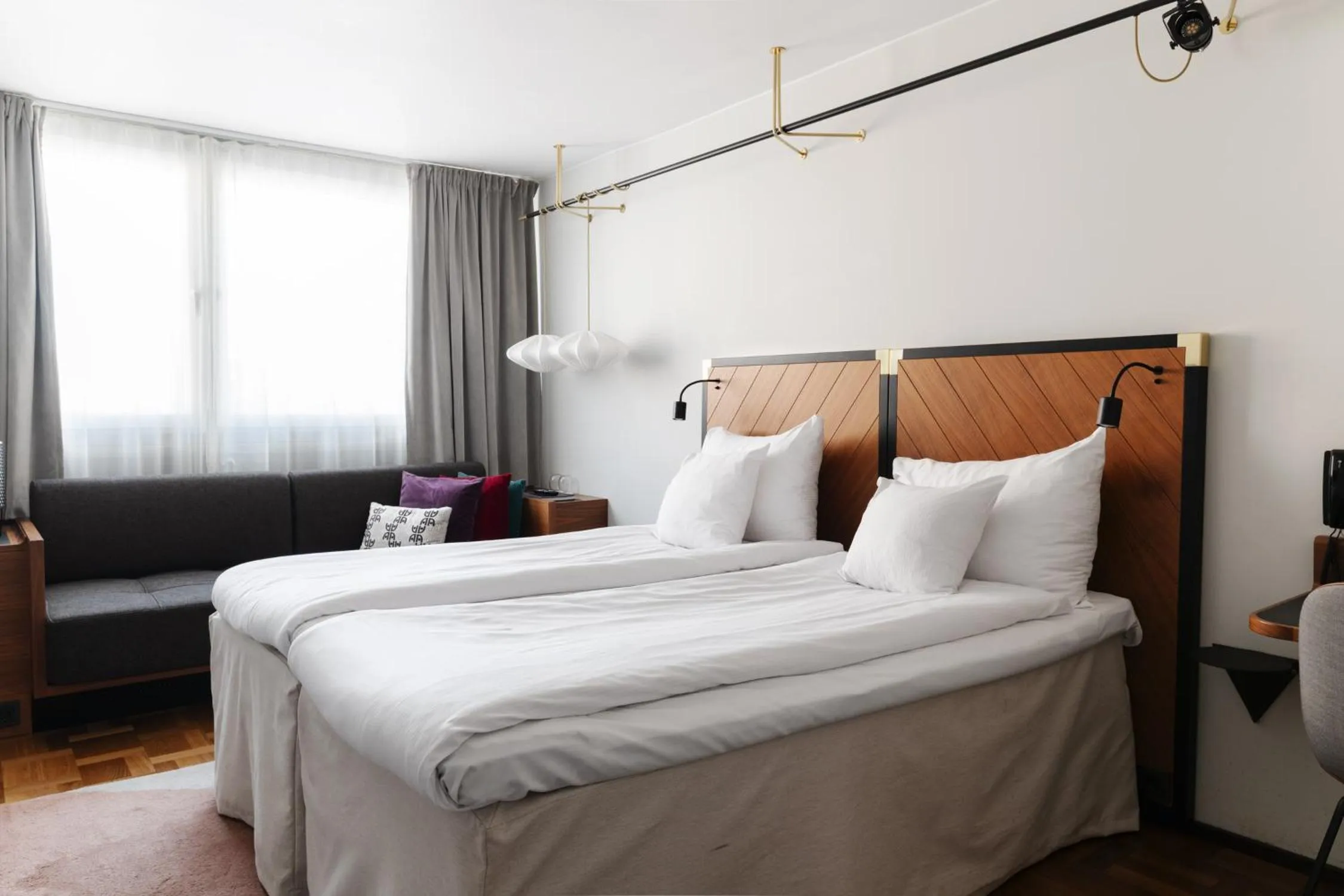 Bed in Clarion Hotel Amaranten