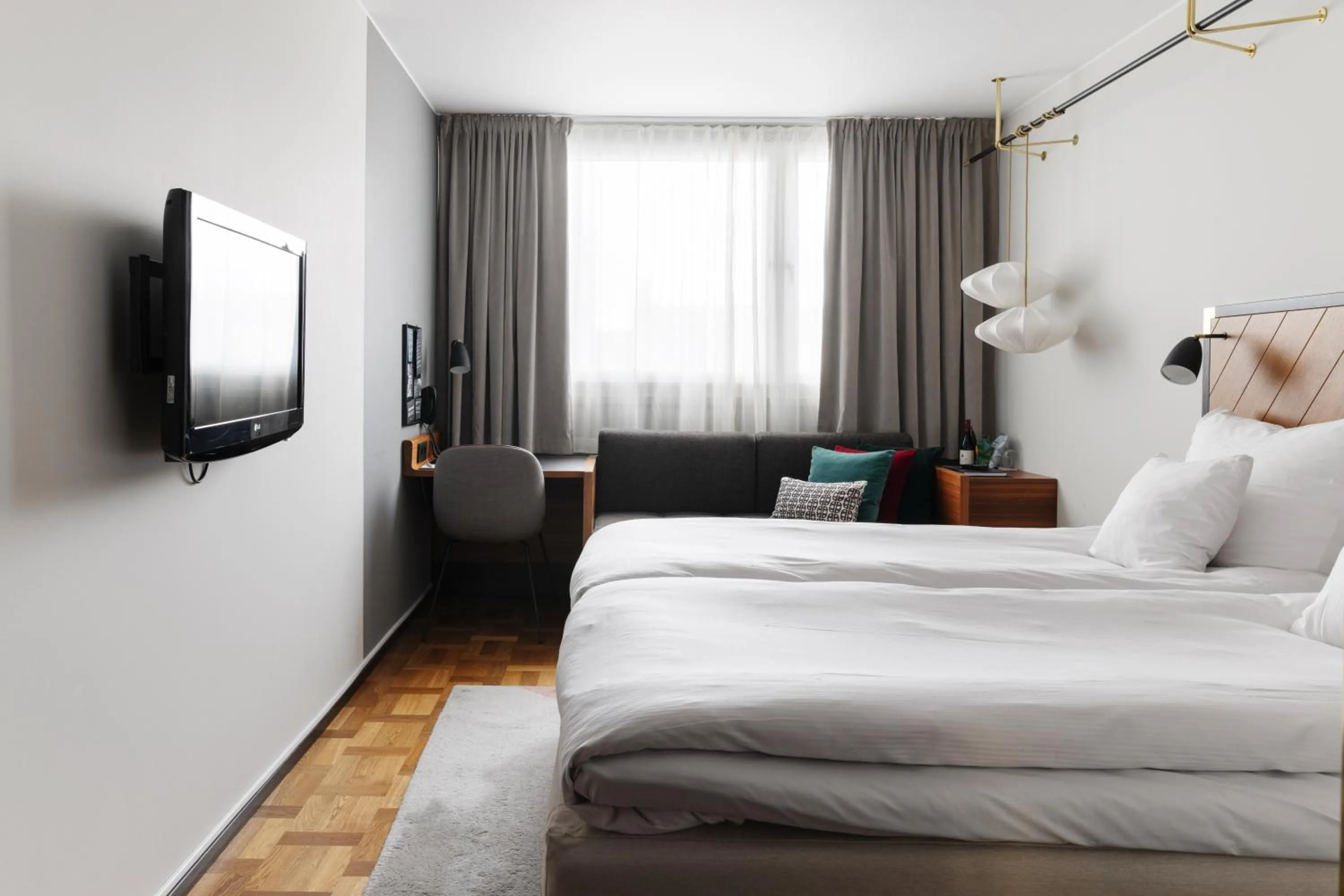 Bed in Clarion Hotel Amaranten