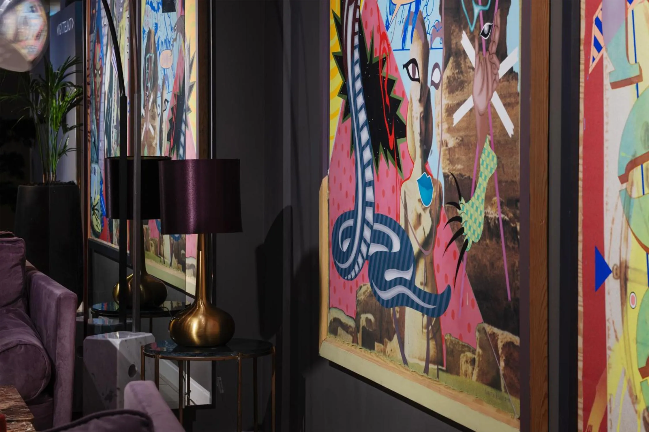 Lobby or reception in Clarion Hotel Amaranten