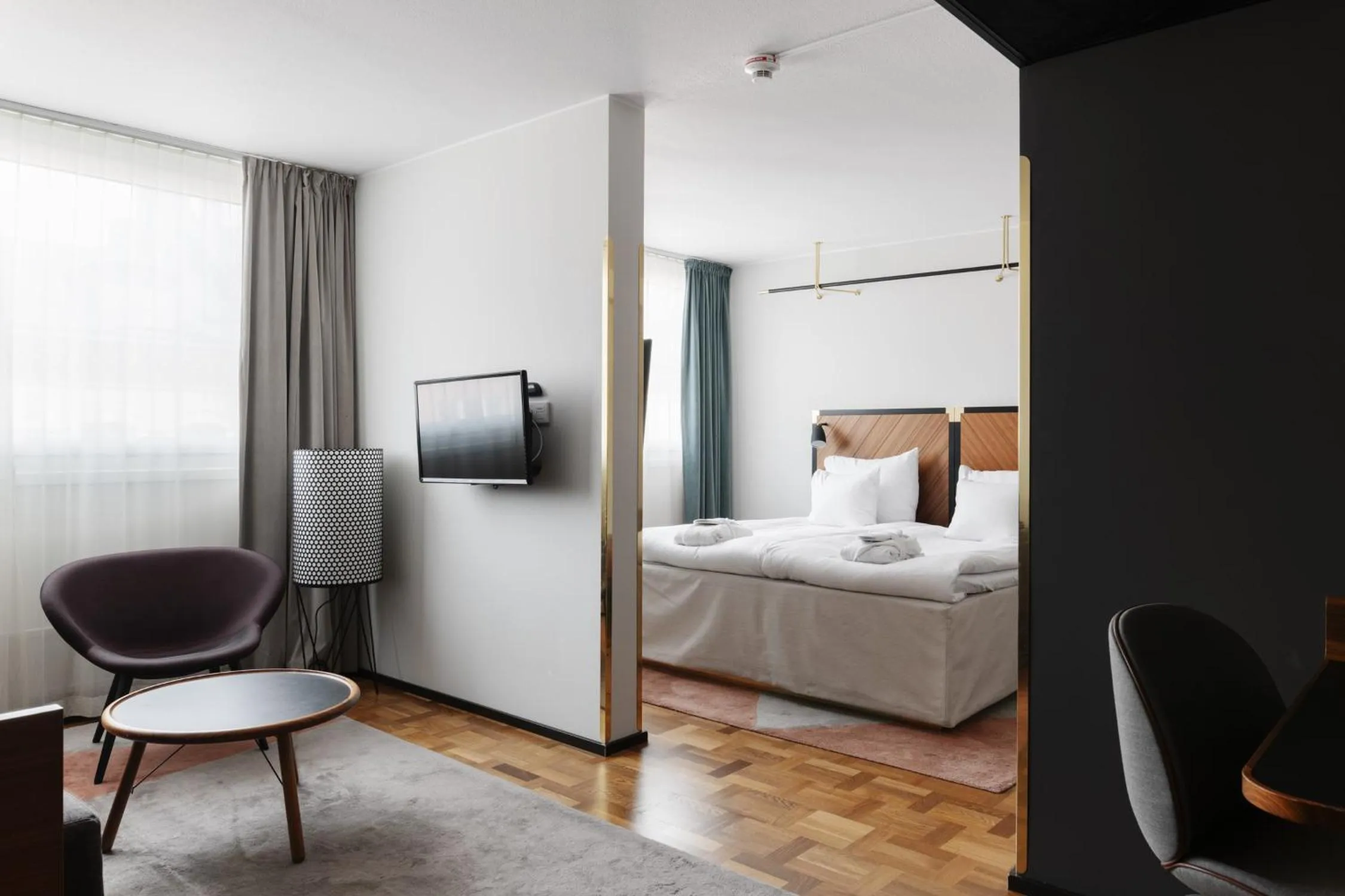 Bed in Clarion Hotel Amaranten