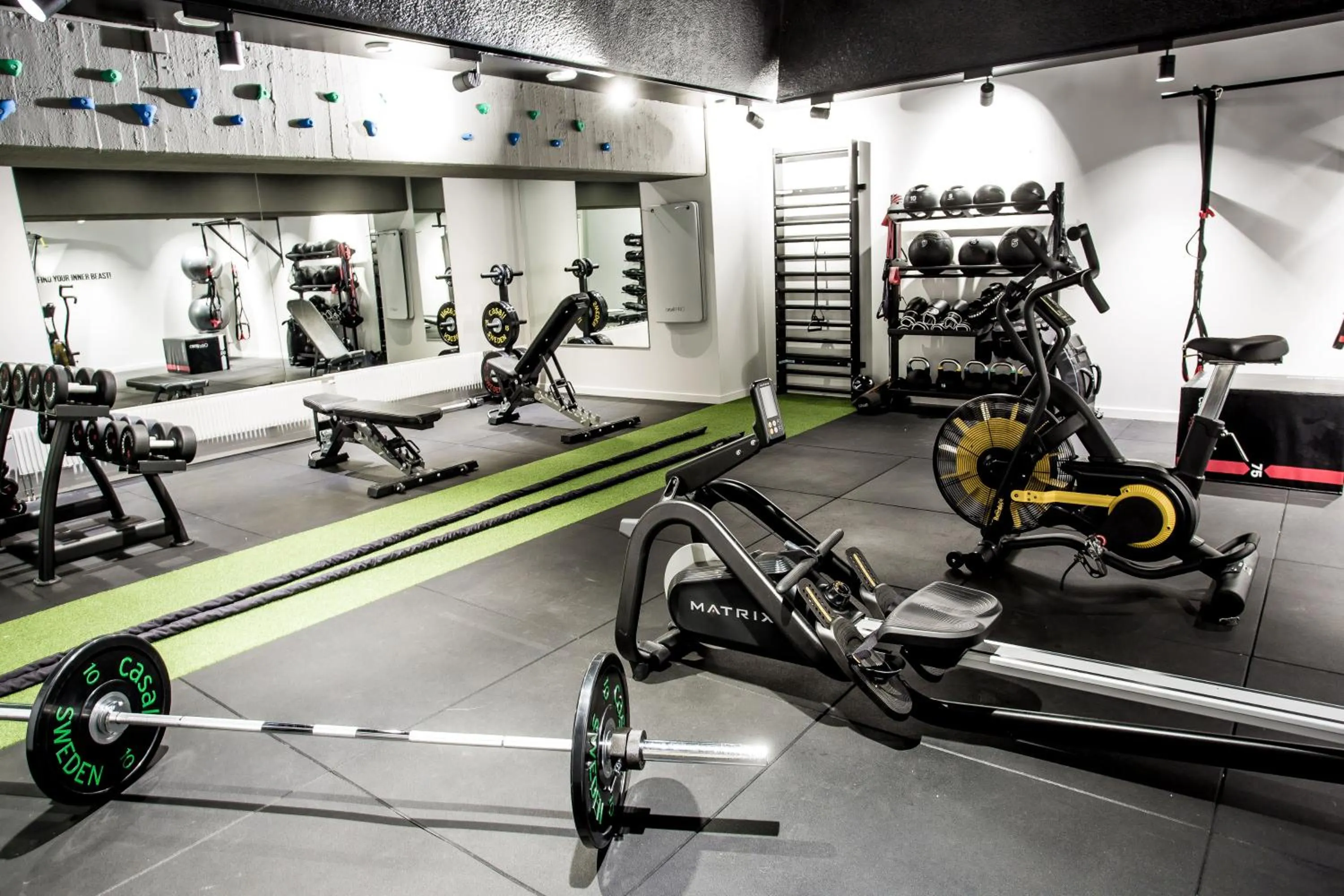 Fitness centre/facilities in Clarion Hotel Amaranten