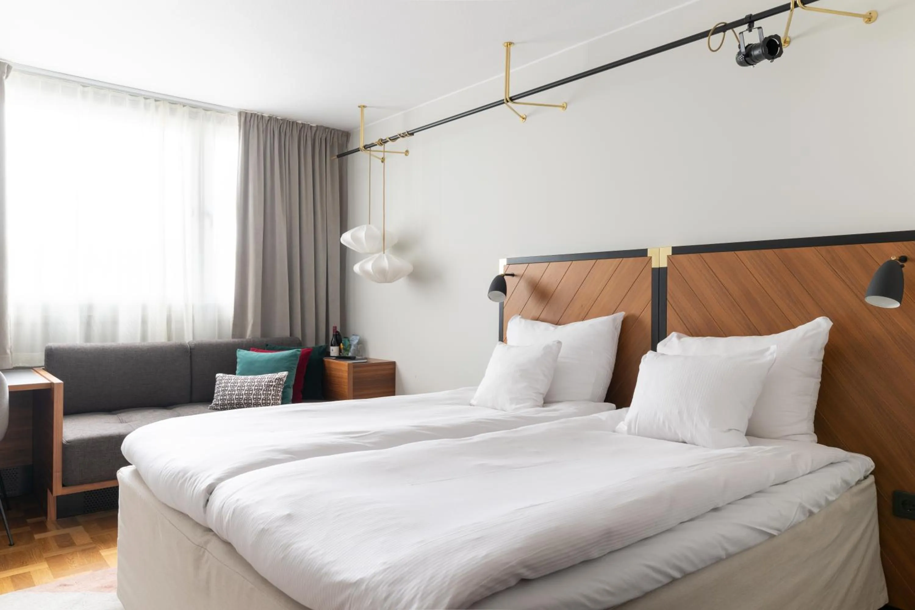 Bed in Clarion Hotel Amaranten