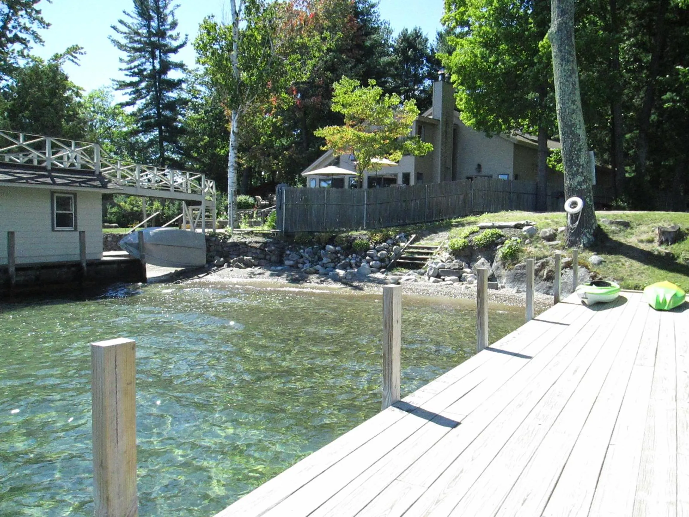 Beach in Olympian Resort Motel